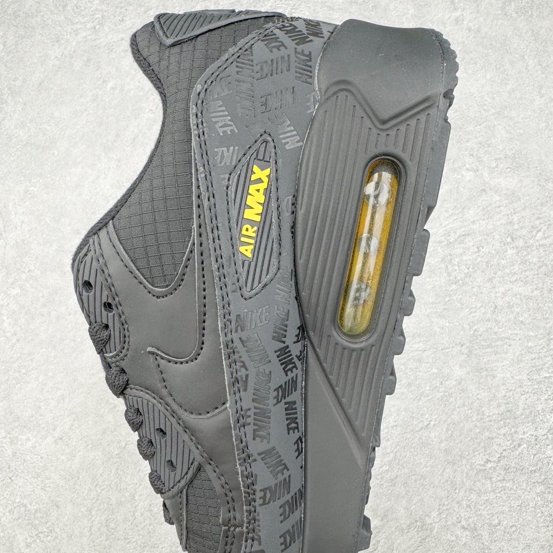 图片[7]-＃MX版 NK Air MAX 90 气垫复古减震跑步鞋 BQ4685-001 经典重温 独家陆续补货 外单专供大厂出品 品质稳定 一百余色 终端操作 Air Max 90于1990年推出 来自Air Max系列 在Air Max 1的基础上改进而得 增加了气垫面积 外型上也更为流线 最特別的就是加入了菱纹塑胶嵌板 为Air Max 90增添了许多潮流气息 皮革鞋面 造就出色耐穿性和支撑力 Max Air缓震配置搭配泡棉中底 令Air Max 90轻盈而舒适 华夫格橡胶外底 铸就Air Max 90非凡的抓地力 而Air Max 90不仅是一双跑鞋 它成功跨越了时间的演进 成为了球鞋文化与潮流圈中最熟为人知的鞋款之一 尺码：36 36.5 37.5 38 38.5 39 40 40.5 41 42 42.5 43 44 44.5 45-选品中心
