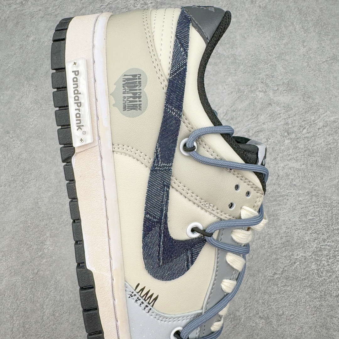 图片[7]-NK Dunk Low Retro 解构定制配色 以拆线为创作灵感 结合OW拆解鞋带的风格 以DUNK进行设计 并加入了解构风独特的元素 同时给鞋子做了旧vibe风的效果 让整体效果更加潮流 尺码：36 36.5 37.5 38 38.5 39 40 40.5 41 42 42.5 43 44 44.5 45 46 47.5-选品中心