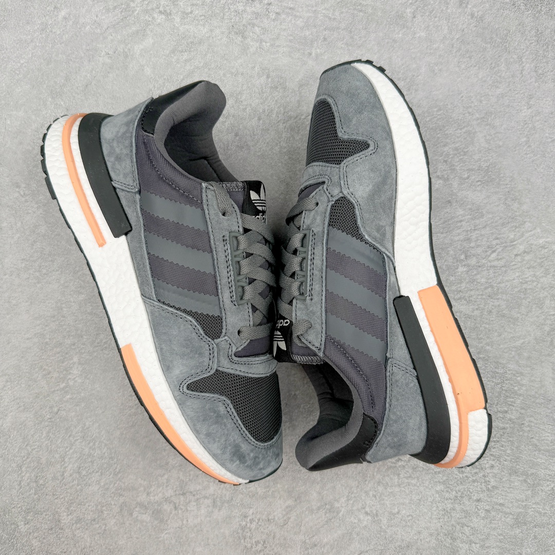 图片[3]-零售💰220 ＃福利特价‼AD ZX500 RM Boost OG ZX500 爆米花百搭复古慢跑鞋 全新补货 细节整洁度完美提升 延续了 ZX500 的復古跑鞋风格 鞋身由麂皮与网眼结合打造 最大的改变则是换上了全掌 BOOST 中底 并分别在前后加入稳定块 整体的舒适度无疑更上一层 SIZE：36 36.5 37 38 38.5 39 40 40.5 41 42 42.5 43 44 44.5 45 编码：by2936020-运动鞋