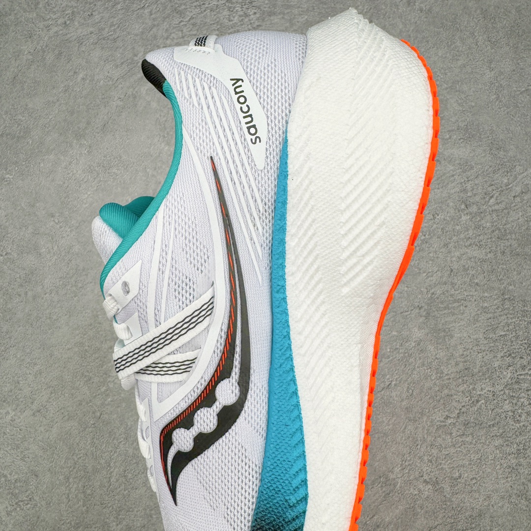 图片[7]-零售💰290 ＃SG纯原 Saucony Triumph 20 索康尼胜利20代旗舰级缓震型跑鞋 性能相比前几代再升级：鞋面采用全新升级的工学网设计 贴合脚部更透气 中底部分使用最新的PWRRUN+材质 搭配PWRRUN+鞋垫使中底的大幅加厚 10mm坡差进一步提供缓震、回弹性能 内底则采用了FORMFIT动态适应系统 动态契合脚型 提升包裹性和舒适性 提供更卓越的动态回馈体验 XT-900橡胶大底 可提供良好的抓地力和较强抗磨性能 SIZE：35.5 36 36.5 37.5 38 38.5 39 40 40.5 41 42 42.5 43 44 44.5 45 编码：by2936090-运动鞋