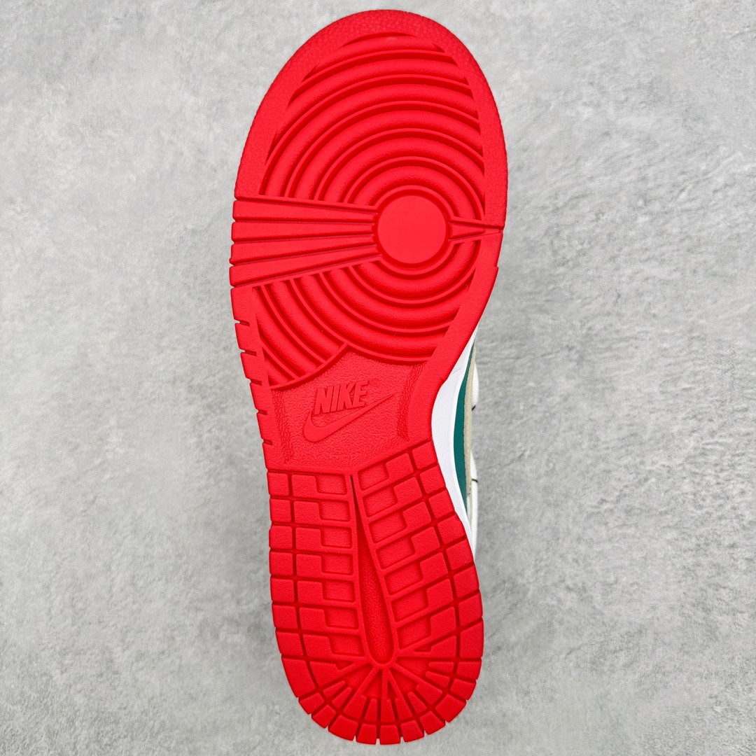 图片[9]-＃YC纯原福利 NK Dunk Low 向限探索 绿白棕 FD9762-061 定制系列天花板 无原鞋不开发 全系列得物原鞋一比一校对开发 配色持续更新中 终端对接 优势输出 全套原厂楦头原纸板数据档案倾力打造 原汁原味莞产 极致还原 圈内最强针车工艺 高端零售指定版 广东原厂配套原盒原标 鞋盒分三个尺码段 原厂冲刀 超高清洁度 全鞋零毛边皮料切割 采用原厂百宏鞋带以及原厂百宏织唛舌标 内标可供原厂几率过验 进口原装条纹中底布 四线拉帮白色点胶 原厂拉帮手法遵循公司 原厂电绣 极致还原 尺码：35.5 36 36.5 37.5 38 38.5 39 40 40.5 41 42 42.5 43 44 44.5 45 46-选品中心