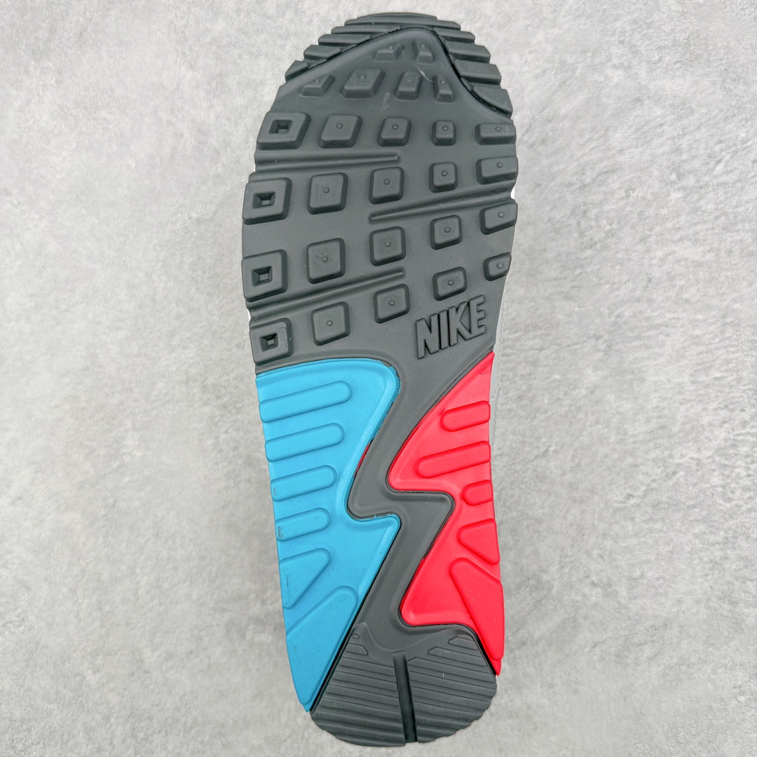 图片[9]-＃MX版 NK Air MAX 90 气垫复古减震跑步鞋 CV8839-100 经典重温 独家陆续补货 外单专供大厂出品 品质稳定 一百余色 终端操作 Air Max 90于1990年推出 来自Air Max系列 在Air Max 1的基础上改进而得 增加了气垫面积 外型上也更为流线 最特別的就是加入了菱纹塑胶嵌板 为Air Max 90增添了许多潮流气息 皮革鞋面 造就出色耐穿性和支撑力 Max Air缓震配置搭配泡棉中底 令Air Max 90轻盈而舒适 华夫格橡胶外底 铸就Air Max 90非凡的抓地力 而Air Max 90不仅是一双跑鞋 它成功跨越了时间的演进 成为了球鞋文化与潮流圈中最熟为人知的鞋款之一 尺码：36 36.5 37.5 38 38.5 39 40 40.5 41 42 42.5 43 44 44.5 45-选品中心