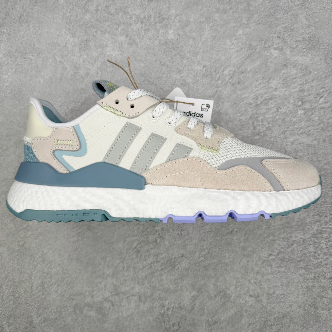 ＃纯原福利 AD originals Nite Jogger Pride 夜行者减震耐磨低帮反光复古休闲百搭运动跑鞋 原厂材料 原厂大底 原装工艺 原鞋一致 记忆海绵 鞋眼使用原鞋一致电绣加针车工艺 后跟全部一致采用原鞋工艺 四针六线进口机 区别市面三针五线 头层皮打造 原厂流水标 3D喷漆 瞄漆 私家独模 网布搭配麂皮拼接打造鞋面 极具复古风格鞋头及鞋跟点缀3M反光设计 极为亮眼中底采用全掌Boost科技 厚度相当可观 脚感极佳 尺码：36 36⅔ 37⅓ 38 38⅔ 39⅓ 40 40⅔ 41⅓ 42 42⅔ 43⅓ 44 45-选品中心