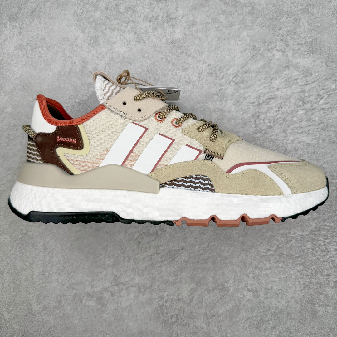 ＃纯原福利 AD originals Nite Jogger Pride 夜行者减震耐磨低帮反光复古休闲百搭运动跑鞋 原厂材料 原厂大底 原装工艺 原鞋一致 记忆海绵 鞋眼使用原鞋一致电绣加针车工艺 后跟全部一致采用原鞋工艺 四针六线进口机 区别市面三针五线 头层皮打造 原厂流水标 3D喷漆 瞄漆 私家独模 网布搭配麂皮拼接打造鞋面 极具复古风格鞋头及鞋跟点缀3M反光设计 极为亮眼中底采用全掌Boost科技 厚度相当可观 脚感极佳 尺码：36 36⅔ 37⅓ 38 38⅔ 39⅓ 40 40⅔ 41⅓ 42 42⅔ 43⅓ 44 45-选品中心