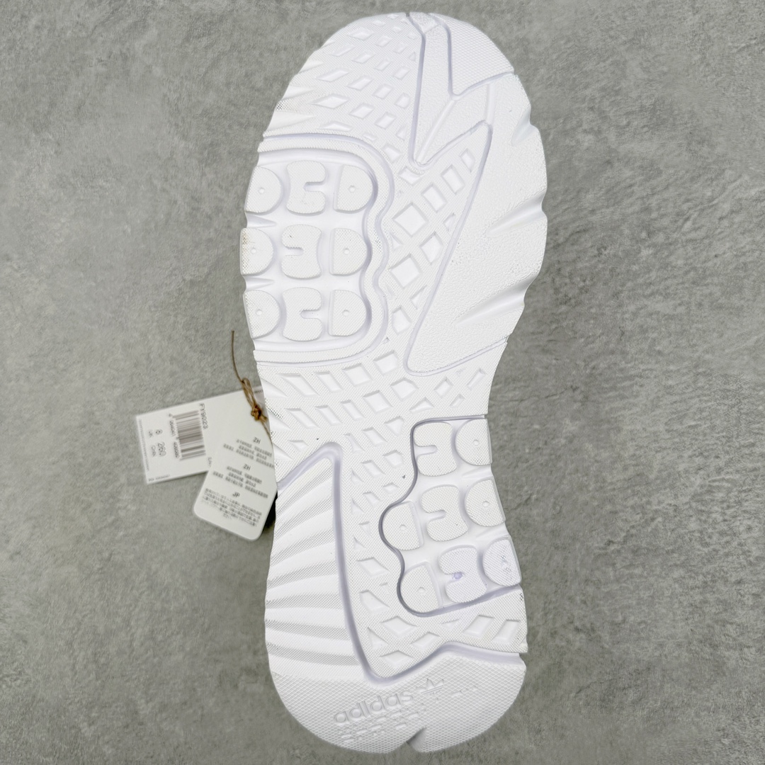 图片[8]-＃纯原福利 AD originals Nite Jogger Pride 夜行者减震耐磨低帮反光复古休闲百搭运动跑鞋 原厂材料 原厂大底 原装工艺 原鞋一致 记忆海绵 鞋眼使用原鞋一致电绣加针车工艺 后跟全部一致采用原鞋工艺 四针六线进口机 区别市面三针五线 头层皮打造 原厂流水标 3D喷漆 瞄漆 私家独模 网布搭配麂皮拼接打造鞋面 极具复古风格鞋头及鞋跟点缀3M反光设计 极为亮眼中底采用全掌Boost科技 厚度相当可观 脚感极佳 尺码：36 36⅔ 37⅓ 38 38⅔ 39⅓ 40 40⅔ 41⅓ 42 42⅔ 43⅓ 44 45-选品中心