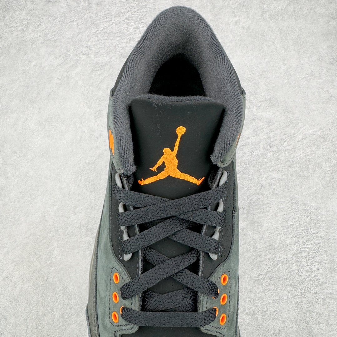 图片[5]-💰390 ＃Lw纯原 Air Jordan AJ3 Retro 恐惧 CT8532-080 圈内最强三代系列 匠心打造 开发时长超过半年 目前可过各类鉴定或无法鉴定 裸鞋随便操作 全套原纸板楦头开发 原厂大底磨具加持立体防滑纹理 原装可视Air Sole气垫 原汁原味最完美的三代版型 唯一正确鞋头趴度弧度高度鞋身腰线 原厂TPU彩虹扎染后跟饰片 正确内里反口里网布 皮料菱角分明不变形无多余毛边 广东原厂zp同批次手工大底描漆拉丝 市场唯一原厂鞋扣模具 原厂织唛标 原厂飞人电绣工艺 尾指中部跳三针 独家绑鞋带手法 印刷中底布 四线拉帮 米色美纹纸贴合固定 进口港宝加持 后跟自然饱满 全鞋荧光划线卡点 追求极致完美 每一双都是工艺品 多重QC质检 超越公司货的品控标准 实实在在的免检产品 SIZE：36 36.5 37.5 38 38.5 39 40 40.5 41 42 42.5 43 44 44.5 45 45.5 46 47.5 48.5 编码：by4936060-运动鞋