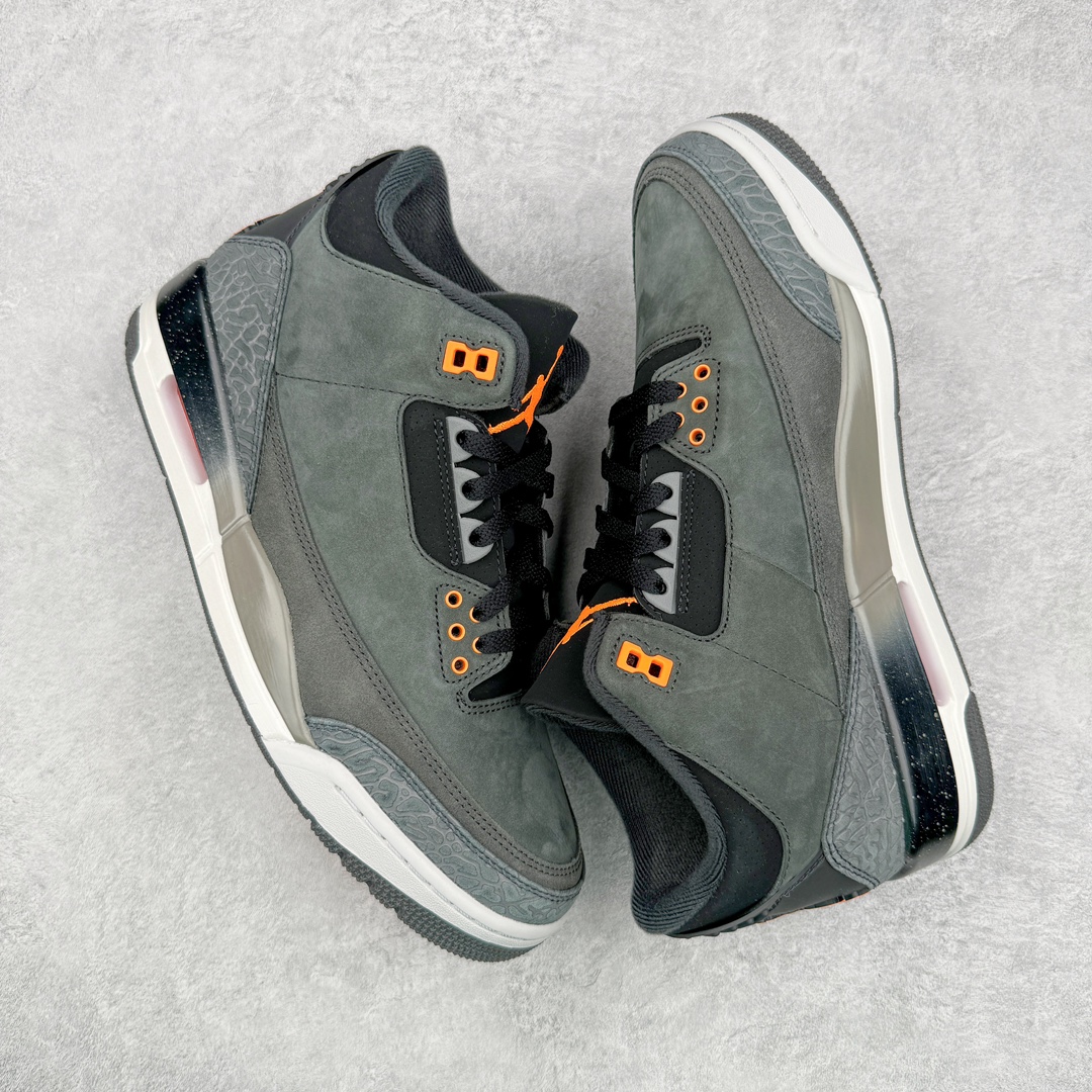 图片[3]-💰390 ＃Lw纯原 Air Jordan AJ3 Retro 恐惧 CT8532-080 圈内最强三代系列 匠心打造 开发时长超过半年 目前可过各类鉴定或无法鉴定 裸鞋随便操作 全套原纸板楦头开发 原厂大底磨具加持立体防滑纹理 原装可视Air Sole气垫 原汁原味最完美的三代版型 唯一正确鞋头趴度弧度高度鞋身腰线 原厂TPU彩虹扎染后跟饰片 正确内里反口里网布 皮料菱角分明不变形无多余毛边 广东原厂zp同批次手工大底描漆拉丝 市场唯一原厂鞋扣模具 原厂织唛标 原厂飞人电绣工艺 尾指中部跳三针 独家绑鞋带手法 印刷中底布 四线拉帮 米色美纹纸贴合固定 进口港宝加持 后跟自然饱满 全鞋荧光划线卡点 追求极致完美 每一双都是工艺品 多重QC质检 超越公司货的品控标准 实实在在的免检产品 SIZE：36 36.5 37.5 38 38.5 39 40 40.5 41 42 42.5 43 44 44.5 45 45.5 46 47.5 48.5 编码：by4936060-运动鞋