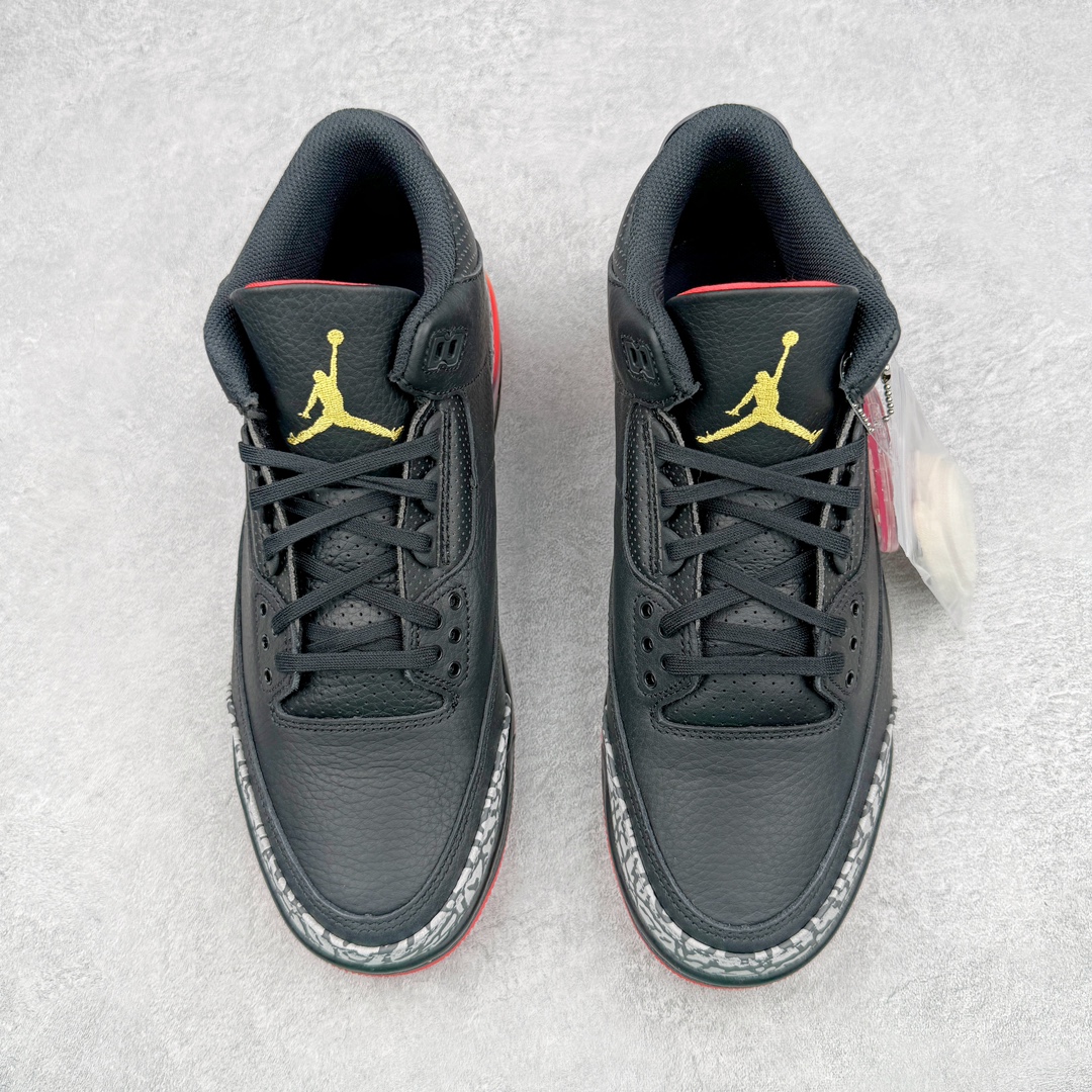 图片[2]-💰410 ＃Lw纯原 J Balvin x Air Jordan AJ3 联名黑红 彩虹渐变 FN0344-001 圈内最强三代系列 匠心打造 开发时长超过半年 目前可过各类鉴定或无法鉴定 裸鞋随便操作 全套原纸板楦头开发 原厂大底磨具加持立体防滑纹理 原装可视Air Sole气垫 原汁原味最完美的三代版型 唯一正确鞋头趴度弧度高度鞋身腰线 原厂TPU彩虹扎染后跟饰片 正确内里反口里网布 皮料菱角分明不变形无多余毛边 广东原厂zp同批次手工大底描漆拉丝 市场唯一原厂鞋扣模具 原厂织唛标 原厂飞人电绣工艺 尾指中部跳三针 独家绑鞋带手法 印刷中底布 四线拉帮 米色美纹纸贴合固定 进口港宝加持 后跟自然饱满 全鞋荧光划线卡点 追求极致完美 每一双都是工艺品 多重QC质检 超越公司货的品控标准 实实在在的免检产品 SIZE：36 36.5 37.5 38 38.5 39 40 40.5 41 42 42.5 43 44 44.5 45 45.5 46 47.5 48.5 编码：by4936080-运动鞋