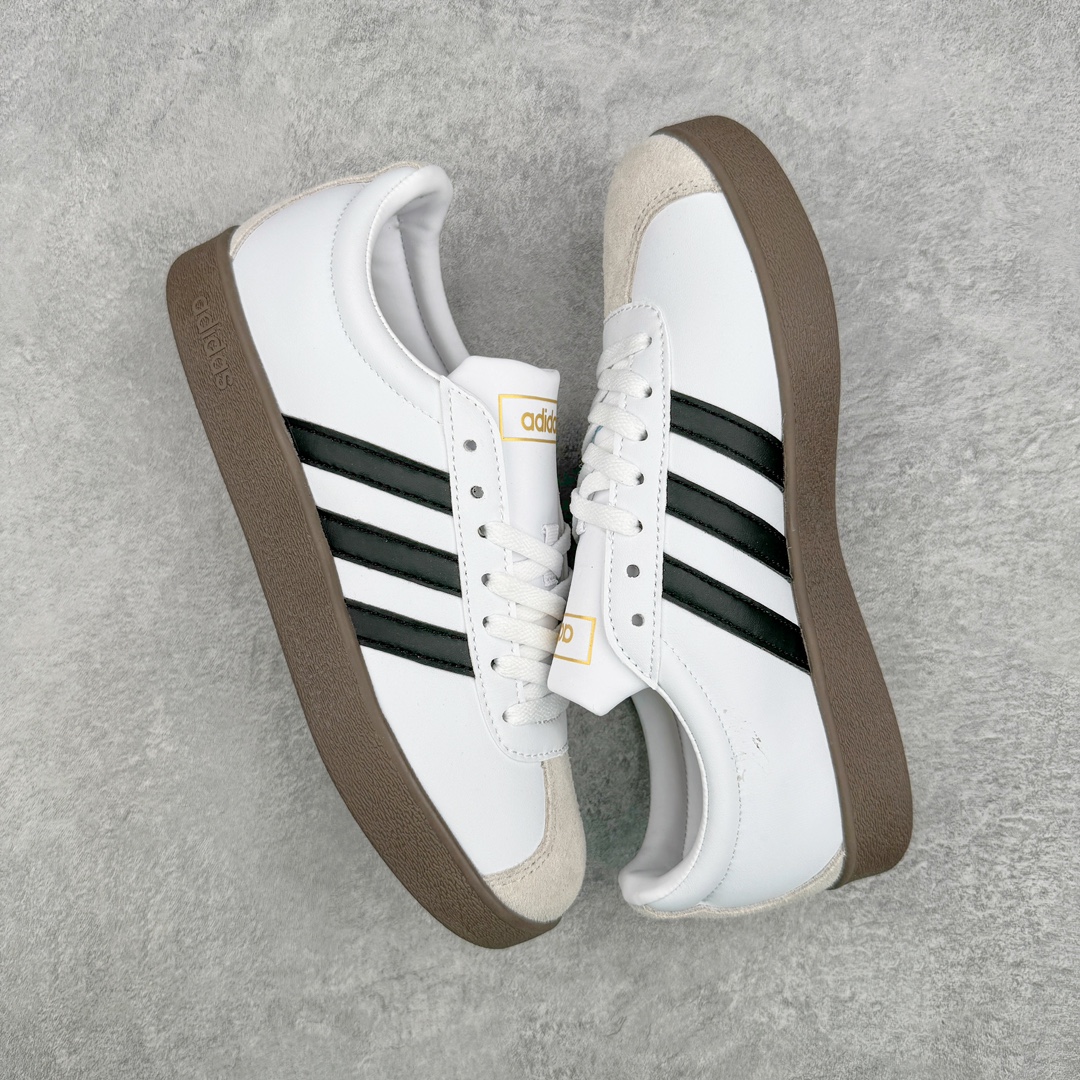 图片[3]-＃福利特价 AD Neo VL Court Lifestyle 2.0 学院生活方式系列低德训风休闲运动板鞋 NEO生活城市系列 #男女鞋半码制#采用环保纤维革组合翻毛皮鞋面材质#内嵌EVA透气吸汗鞋垫#缜密拉帮中底布#外置耐磨标准橡胶大底 尺码：36 36⅔ 37⅓ 38 38⅔ 39⅓ 40 40⅔ 41⅓ 42 42⅔ 43⅓ 44 44⅔ 45-选品中心