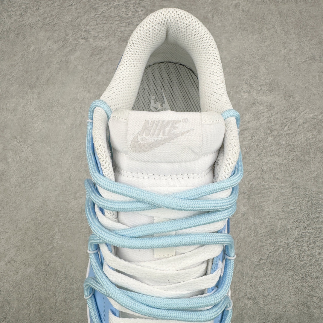 图片[5]-＃YC纯原福利 NK Dunk Low 快乐小熊 白蓝色 DH9765-102 定制系列天花板 无原鞋不开发 全系列得物原鞋一比一校对开发 配色持续更新中 终端对接 优势输出 全套原厂楦头原纸板数据档案倾力打造 原汁原味莞产 极致还原 圈内最强针车工艺 高端零售指定版 广东原厂配套原盒原标 鞋盒分三个尺码段 原厂冲刀 超高清洁度 全鞋零毛边皮料切割 采用原厂百宏鞋带以及原厂百宏织唛舌标 内标可供原厂几率过验 进口原装条纹中底布 四线拉帮白色点胶 原厂拉帮手法遵循公司 原厂电绣 极致还原 尺码：35.5 36 36.5 37.5 38 38.5 39-选品中心