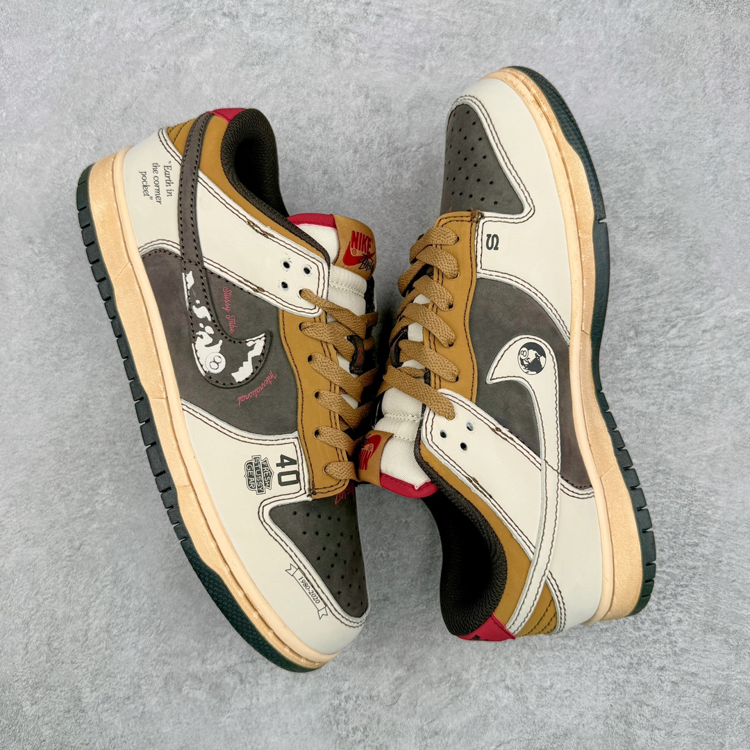 图片[3]-＃特价福利 NK Dunk Low 海外定制配色 大厂出品 极力推荐 原装头层材料 独家版型蒸餾加工帶來的是更好的视觉和脚感体验大厂纯原品质出货 清洁度 电绣工艺 皮料切割干净无任何毛边 细节完美 尺码：36 36.5 37.5 38 38.5 39 40 40.5 41 42 42.5 43 44 44.5 45 46-选品中心