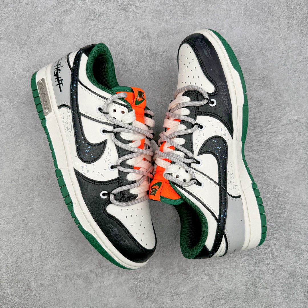 图片[3]-＃CS纯原 盲盒福利 NK Dunk Low 熊猫恶作剧 星际迷航 橙绿 DD1391-100 口碑大厂出品 品控大底版型不断改良更新品质稳定 全套原纸板楦头开发 确保原汁原味 完美呈现DUNK版型 原厂玻璃冲刀 超高清洁度 全鞋零毛边皮料切割 通过独特多巴胺配色渐变设计、解构麻绳鞋带等细节 让嘻哈元素和潮流元素相结合 尽显帅气本质 设计上尽显特色 百搭耐看 表现出特有的潮流感 整鞋风格鲜明 极具美学 穿出门更是回头率满满 尺码：36 36.5 37.5 38 38.5 39 40 40.5 41 42 42.5 43 44 44.5 45 46-选品中心