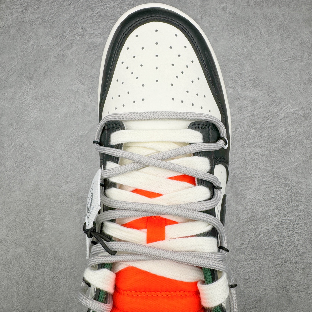 图片[4]-＃CS纯原 盲盒福利 NK Dunk Low 熊猫恶作剧 星际迷航 橙绿 DD1391-100 口碑大厂出品 品控大底版型不断改良更新品质稳定 全套原纸板楦头开发 确保原汁原味 完美呈现DUNK版型 原厂玻璃冲刀 超高清洁度 全鞋零毛边皮料切割 通过独特多巴胺配色渐变设计、解构麻绳鞋带等细节 让嘻哈元素和潮流元素相结合 尽显帅气本质 设计上尽显特色 百搭耐看 表现出特有的潮流感 整鞋风格鲜明 极具美学 穿出门更是回头率满满 尺码：36 36.5 37.5 38 38.5 39 40 40.5 41 42 42.5 43 44 44.5 45 46-选品中心