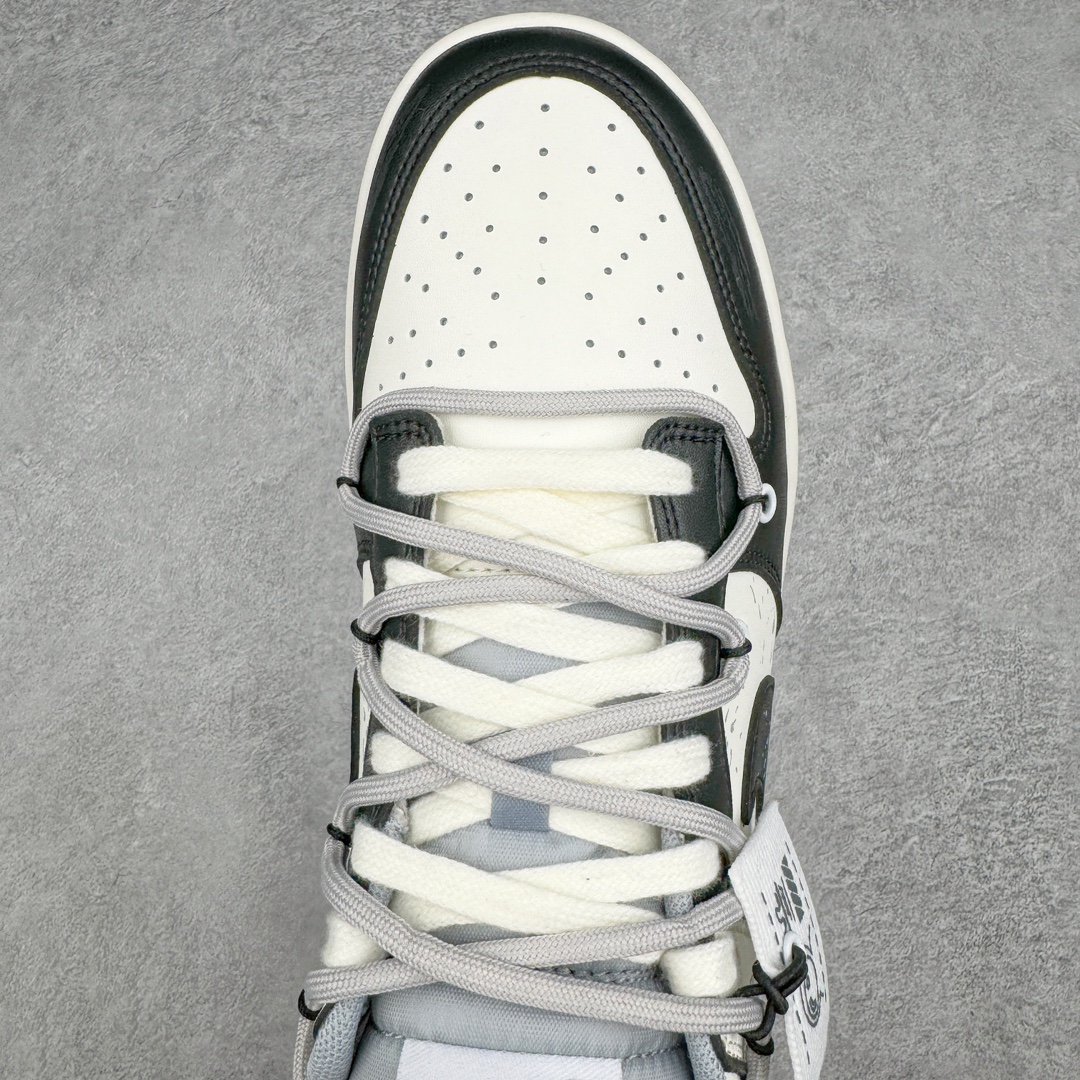 图片[4]-＃CS纯原 盲盒福利 NK Dunk Low 熊猫恶作剧 星际迷航 黑白 DJ6188-003 口碑大厂出品 品控大底版型不断改良更新品质稳定 全套原纸板楦头开发 确保原汁原味 完美呈现DUNK版型 原厂玻璃冲刀 超高清洁度 全鞋零毛边皮料切割 通过独特多巴胺配色渐变设计、解构麻绳鞋带等细节 让嘻哈元素和潮流元素相结合 尽显帅气本质 设计上尽显特色 百搭耐看 表现出特有的潮流感 整鞋风格鲜明 极具美学 穿出门更是回头率满满 尺码：36 36.5 37.5 38 38.5 39 40 40.5 41 42 42.5 43 44 44.5 45 46-选品中心
