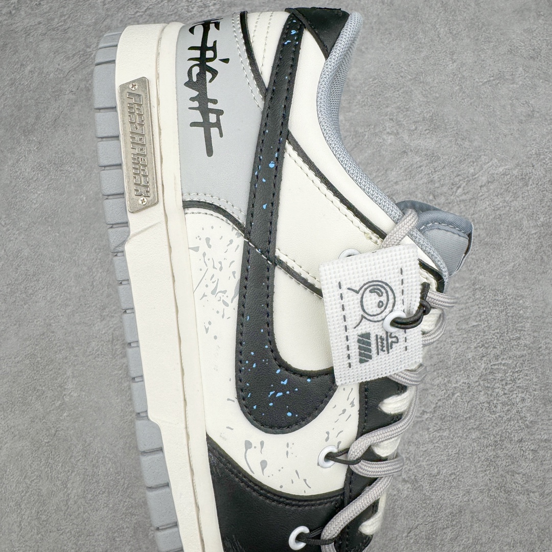 图片[6]-＃CS纯原 盲盒福利 NK Dunk Low 熊猫恶作剧 星际迷航 黑白 DJ6188-003 口碑大厂出品 品控大底版型不断改良更新品质稳定 全套原纸板楦头开发 确保原汁原味 完美呈现DUNK版型 原厂玻璃冲刀 超高清洁度 全鞋零毛边皮料切割 通过独特多巴胺配色渐变设计、解构麻绳鞋带等细节 让嘻哈元素和潮流元素相结合 尽显帅气本质 设计上尽显特色 百搭耐看 表现出特有的潮流感 整鞋风格鲜明 极具美学 穿出门更是回头率满满 尺码：36 36.5 37.5 38 38.5 39 40 40.5 41 42 42.5 43 44 44.5 45 46-选品中心
