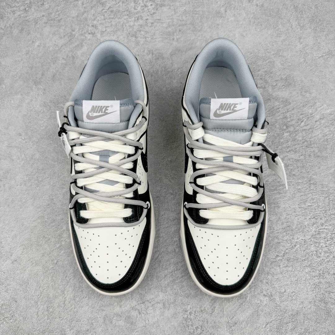图片[2]-＃CS纯原 盲盒福利 NK Dunk Low 熊猫恶作剧 星际迷航 黑白 DJ6188-003 口碑大厂出品 品控大底版型不断改良更新品质稳定 全套原纸板楦头开发 确保原汁原味 完美呈现DUNK版型 原厂玻璃冲刀 超高清洁度 全鞋零毛边皮料切割 通过独特多巴胺配色渐变设计、解构麻绳鞋带等细节 让嘻哈元素和潮流元素相结合 尽显帅气本质 设计上尽显特色 百搭耐看 表现出特有的潮流感 整鞋风格鲜明 极具美学 穿出门更是回头率满满 尺码：36 36.5 37.5 38 38.5 39 40 40.5 41 42 42.5 43 44 44.5 45 46-选品中心