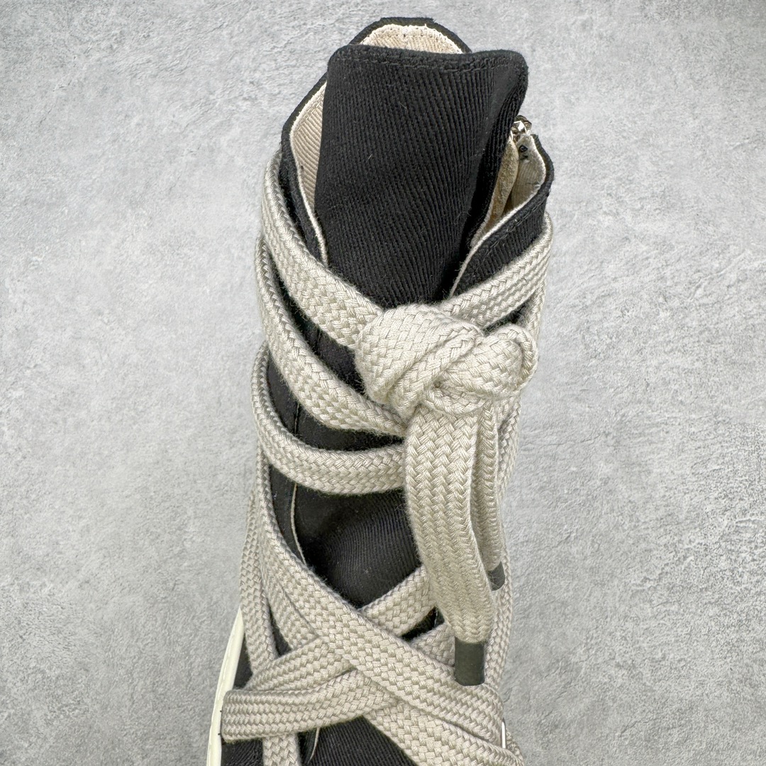 图片[5]-💰420 ＃DG纯原 Rick Owens Drkshdw 瑞克·欧文斯尼龙罗缎高帮时尚运动板鞋 黑白 二级市场已经7K以上 平台客户随意卖四位数 RO广东原厂出品 纯原天花板 原版一比一复刻 冲正绝不翻车 还原度达到百分之98以上 原楦开发纸版版型 ZP拆解原版1:1复模裁片纸版 力求做到0错位 这样才能达到和zp一致的鞋型味道 采用进口cnc数控机床开发对版独家tpu奶香大底 区别于市场所有版本 zp同源全头层粒面小牛皮 达到和zp一致手感 原厂进口细纹布 万邦订购原厂高弹粉红色海绵 内里搭配软质细腻羊皮 TPU高密度大底 软硬度透光度高已经测试和原版一致 尺码：36 37 38 39 40 41 42 43 44 45 46 编码：by4936090-运动鞋