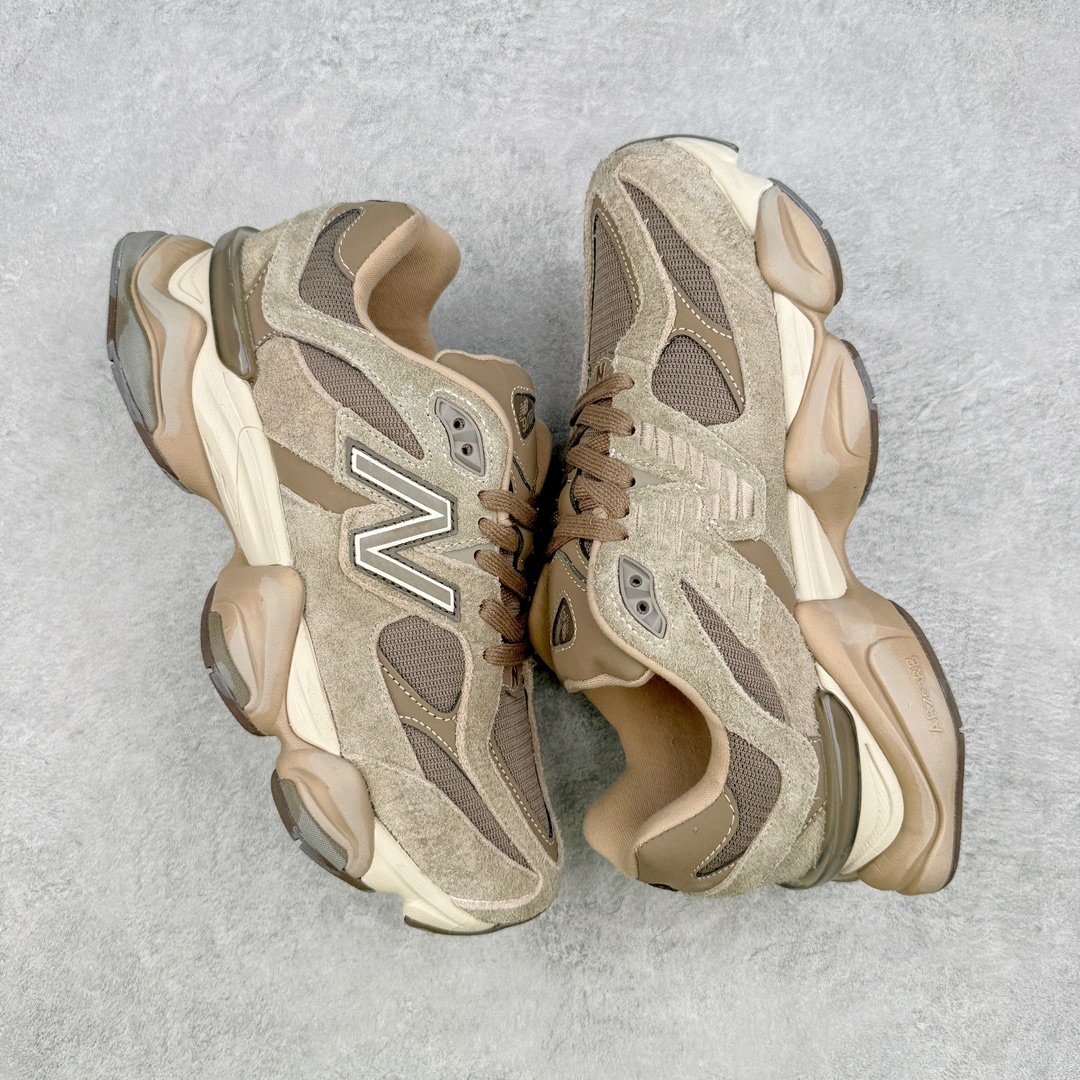 图片[3]-＃纯原特价福利 New Balance NB9060系列 新百伦绒面革网布经典百搭防滑耐磨透气低帮生活休闲鞋 全套原楦原纸板原厂数据开发 进口三明治网面 原装进口翻毛皮料正确绒感卡色 正确中底拉帮中底网布细节 原厂标裁 带紫光防伪 定制后跟透明水晶模块 冲裁组合 大底贴合程度胶水上色把控完美 整洁度挑战全网艺术家 多道序QC把关品质完善 匠心打造 耗时两个月开发完成 工艺极其复杂难度可想而知 新开独立私模大底 全网唯一正确六层组合大底 高端零售专供产物 尺码：36 37 37.5 38 38.5 39 40 40.5 41 42 42.5 43 44 45 46.5-选品中心