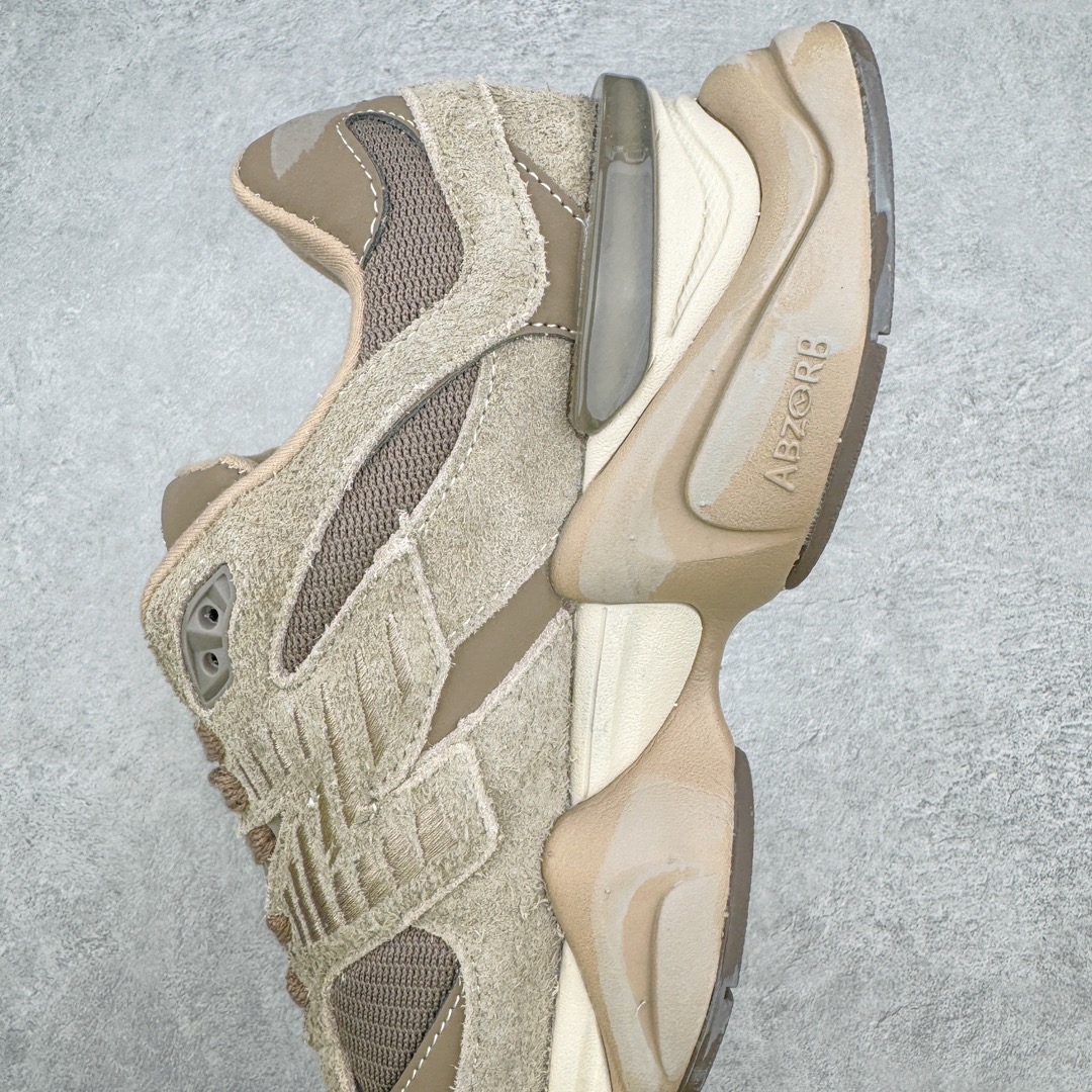 图片[7]-＃纯原特价福利 New Balance NB9060系列 新百伦绒面革网布经典百搭防滑耐磨透气低帮生活休闲鞋 全套原楦原纸板原厂数据开发 进口三明治网面 原装进口翻毛皮料正确绒感卡色 正确中底拉帮中底网布细节 原厂标裁 带紫光防伪 定制后跟透明水晶模块 冲裁组合 大底贴合程度胶水上色把控完美 整洁度挑战全网艺术家 多道序QC把关品质完善 匠心打造 耗时两个月开发完成 工艺极其复杂难度可想而知 新开独立私模大底 全网唯一正确六层组合大底 高端零售专供产物 尺码：36 37 37.5 38 38.5 39 40 40.5 41 42 42.5 43 44 45 46.5-选品中心