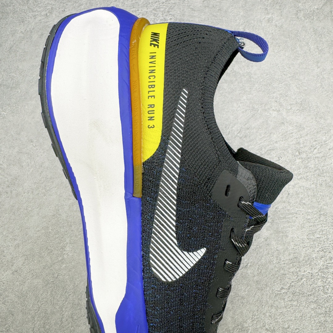 图片[6]-零售💰220 ＃福利特价‼NK ZoomX Invincible Run Flyknit FK3 不可战胜3代系列轻量飞织低帮休闲运动慢跑鞋 此鞋专为短跑运动员而生 是为 5 至 10 公里距离的赛事和训练打造 整体设计采用流线型的轻质工程网眼材质构成鞋面 并与其他 Running 旗舰鞋款同样搭载全脚掌 ZoomX 缓冲中底 搭配 Pebax 物料与橡胶外底 ZoomX StreakFly 首发配色以Prototype呈现 其灵感是来自开发期间的磨损测试 透过编号的标记与内侧的预期跑步距离突出研发过程 尺码：36 36.5 37.5 38 38.5 39 40 40.5 41 42 42.5 43 44 44.5 45 编码：Sby2936020-运动鞋