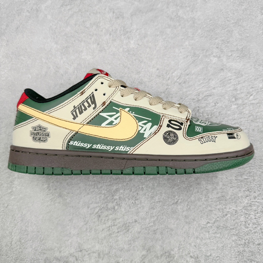 图片[4]-💰200 ＃S版 NK Dunk Low 海外定制配色 大厂出品 极力推荐 原装头层材料 独家版型蒸餾加工帶來的是更好的视觉和脚感体验大厂纯原品质出货 清洁度 电绣工艺 皮料切割干净无任何毛边 细节完美 SIZE：36 36.5 37.5 38 38.5 39 40 40.5 41 42 42.5 43 44 44.5 45 46 47.5 编码：Sby2936070-运动鞋