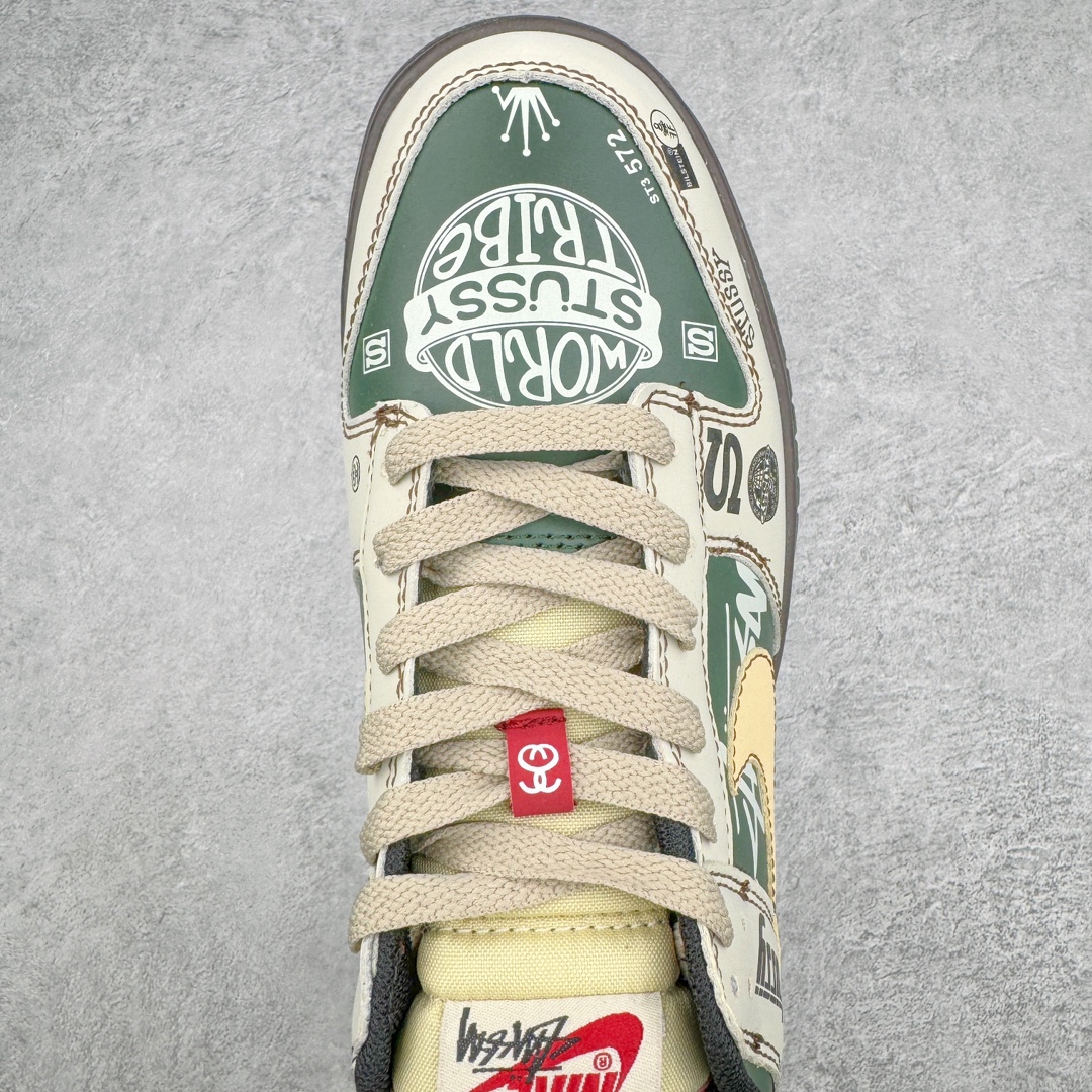 图片[4]-＃特价福利 NK Dunk Low 海外定制配色 大厂出品 极力推荐 原装头层材料 独家版型蒸餾加工帶來的是更好的视觉和脚感体验大厂纯原品质出货 清洁度 电绣工艺 皮料切割干净无任何毛边 细节完美 尺码：36 36.5 37.5 38 38.5 39 40 40.5 41 42 42.5 43 44 44.5 45 46-选品中心