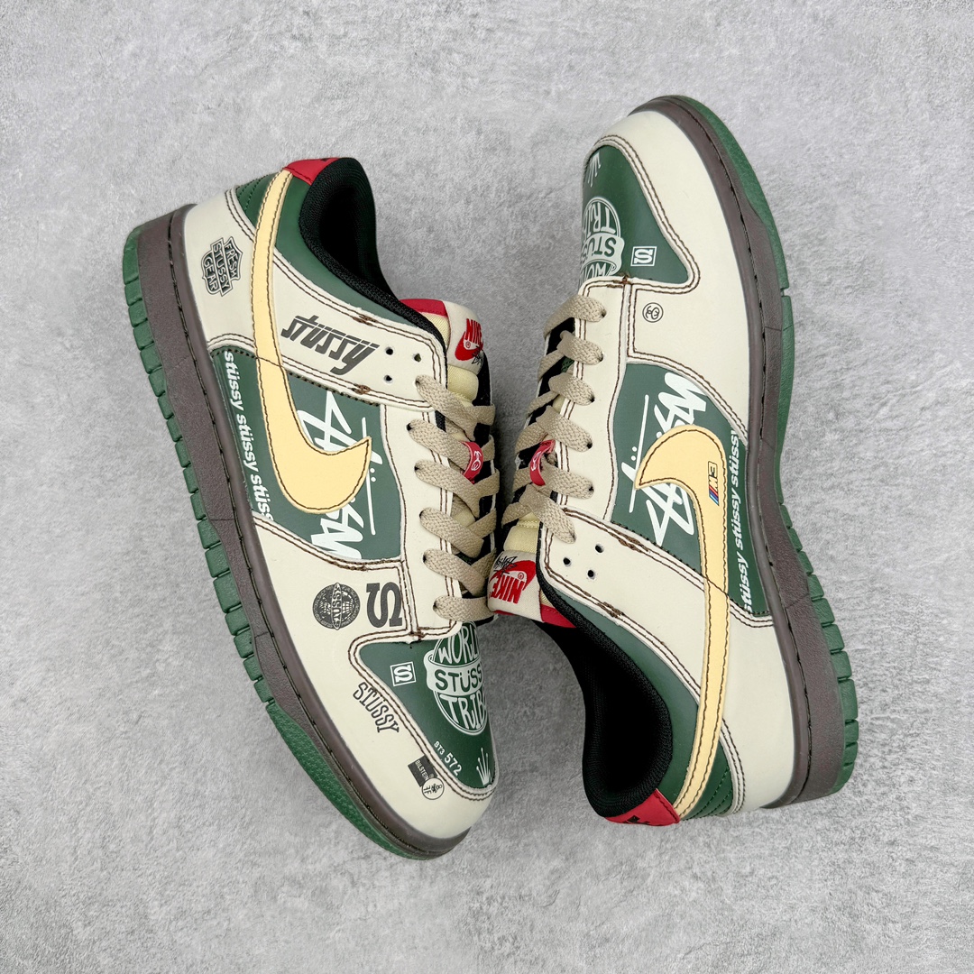 图片[3]-＃特价福利 NK Dunk Low 海外定制配色 大厂出品 极力推荐 原装头层材料 独家版型蒸餾加工帶來的是更好的视觉和脚感体验大厂纯原品质出货 清洁度 电绣工艺 皮料切割干净无任何毛边 细节完美 尺码：36 36.5 37.5 38 38.5 39 40 40.5 41 42 42.5 43 44 44.5 45 46-选品中心