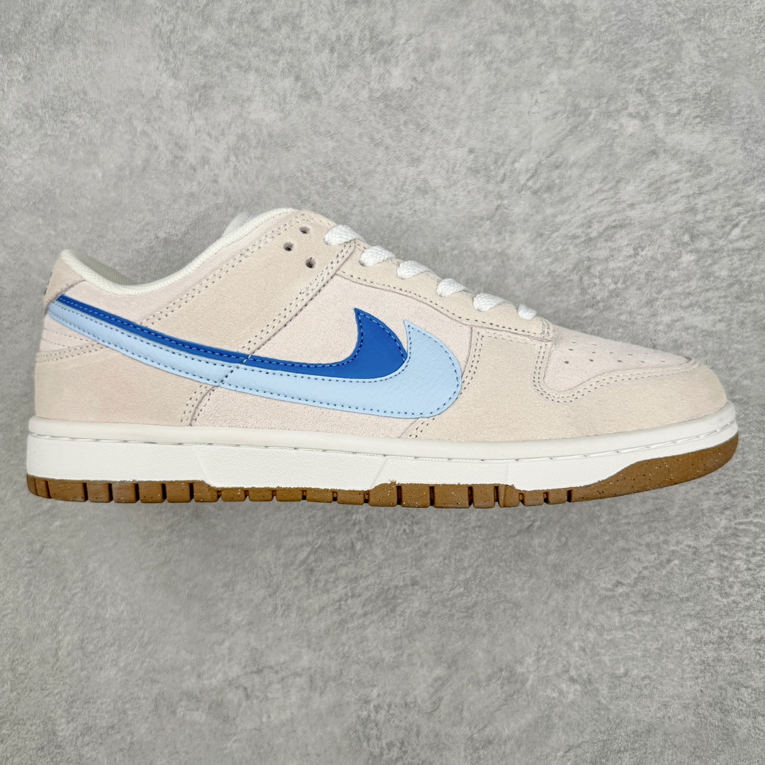 图片[2]-💰130 ＃yh纯原福利‼NK Dunk Low SE 85 双钩复古休闲板鞋 DO9457 口碑大厂出品 品控大底版型不断改良更新品质稳定 全套原纸板楦头开发 确保原汁原味 完美呈现DUNK版型 原厂玻璃冲刀 超高清洁度 全鞋零毛边皮料切割 采用绒面革材质 鞋身左右侧均配有皮革质双 Swoosh 兰色搭配上白色 85年纪念标放在鞋舌的位置 简洁干净的配色设计 绝对是日常出街上脚的不二选择 SIZE：36 36.5 37.5 38 38.5 39 40 40.5 41 42 42.5 43 44 44.5 45 46 编码：Dby2936000-运动鞋