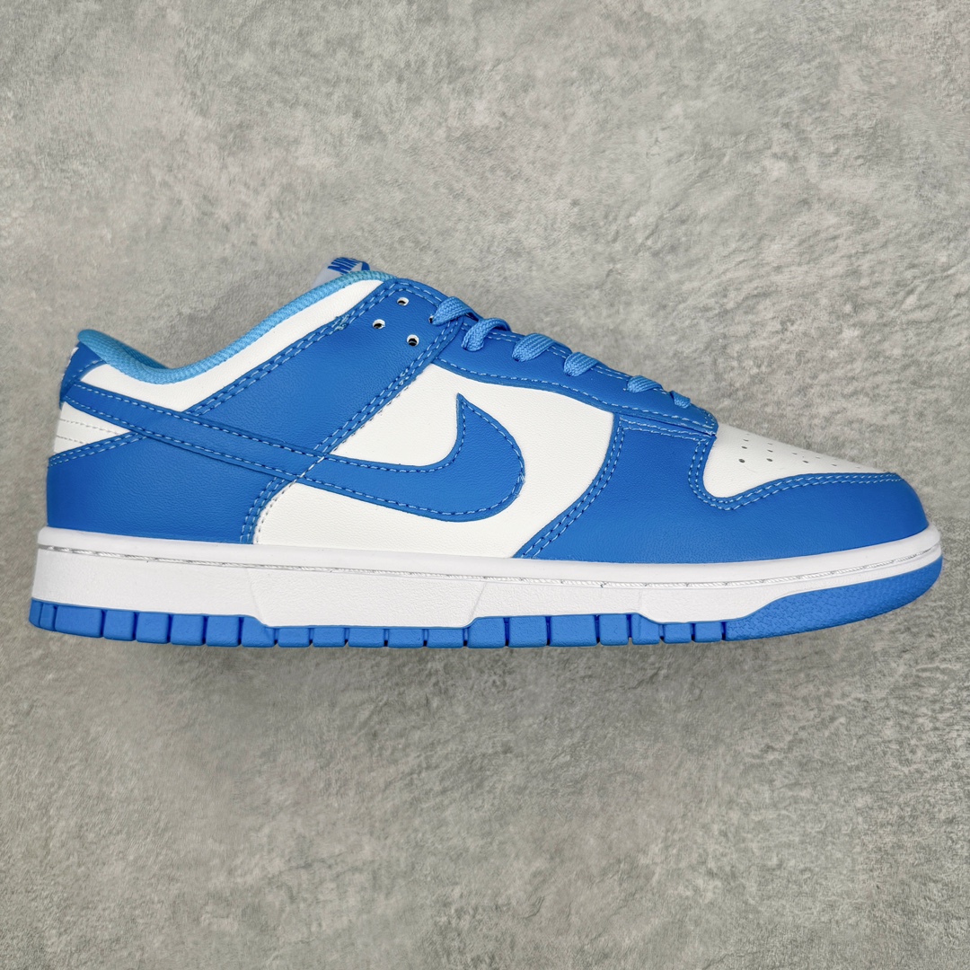 #A版福利特价 ️ NK Dunk Low 大学蓝 DD1391-102 跑量神器 平台外单特供 极限压缩成本 最直接的单价 一步到位 此版本只针对中低端性价比市场 口碑大厂出品 品控大底版型不断改良更新 全套原纸板楦头开发 确保原汁原味 完美呈现DUNK版型 一比一鞋头弧度高度鞋身弧度 原盒原配 公整拉帮 鞋垫透明背胶 编码:by1936080