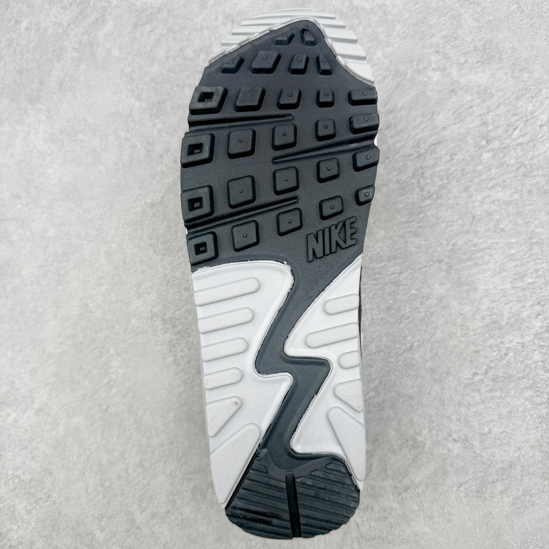 图片[9]-＃MX版 NK Air MAX 90 气垫复古减震跑步鞋 616730-012 经典重温 独家陆续补货 外单专供大厂出品 品质稳定 一百余色 终端操作 Air Max 90于1990年推出 来自Air Max系列 在Air Max 1的基础上改进而得 增加了气垫面积 外型上也更为流线 最特別的就是加入了菱纹塑胶嵌板 为Air Max 90增添了许多潮流气息 皮革鞋面 造就出色耐穿性和支撑力 Max Air缓震配置搭配泡棉中底 令Air Max 90轻盈而舒适 华夫格橡胶外底 铸就Air Max 90非凡的抓地力 而Air Max 90不仅是一双跑鞋 它成功跨越了时间的演进 成为了球鞋文化与潮流圈中最熟为人知的鞋款之一 尺码：36 36.5 37.5 38 38.5 39 40 40.5 41 42 42.5 43 44 44.5 45-选品中心