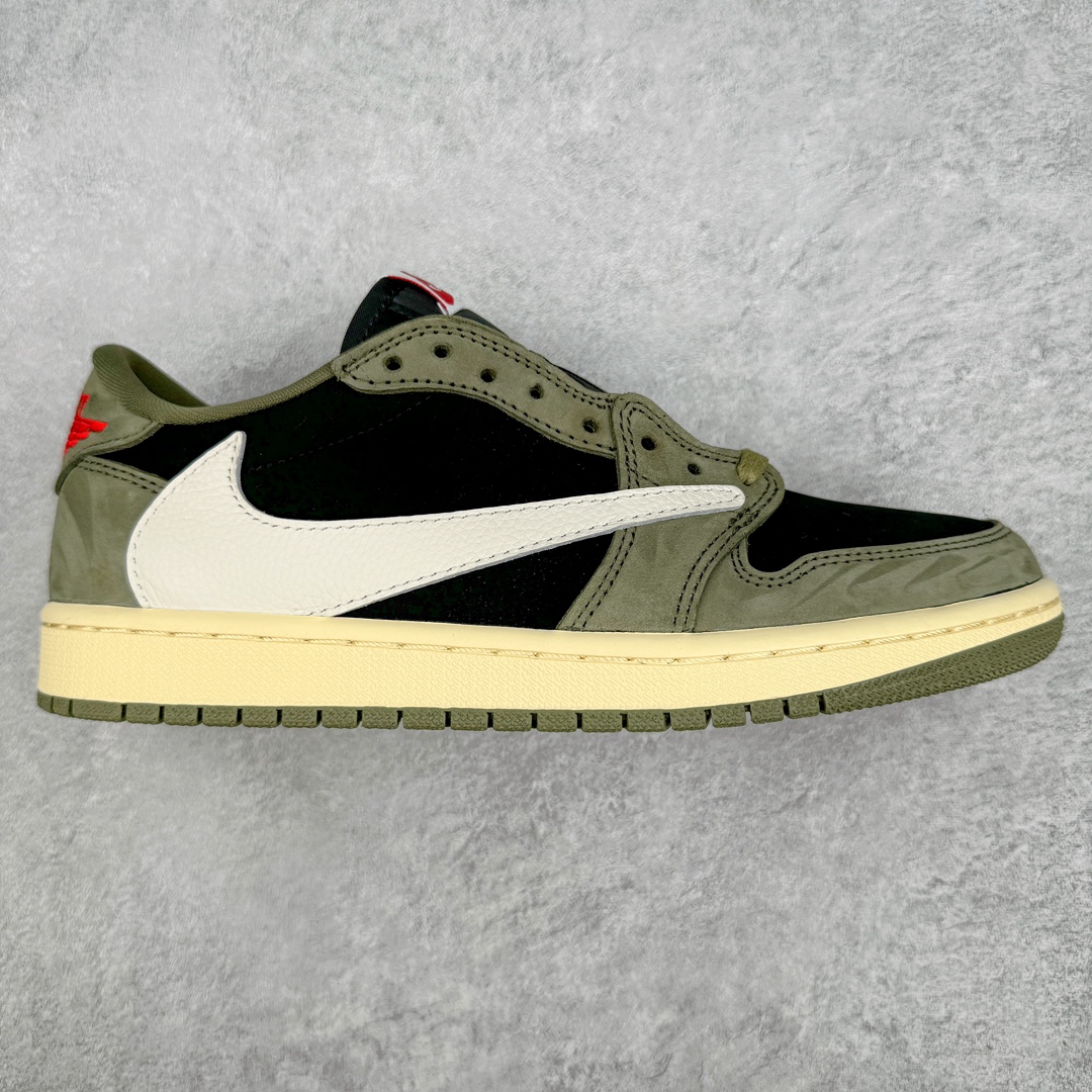 💰210 ＃KZ神版莞产 Travis Scott x Air Jordan AJ1 Low OG SP TS联名军绿倒钩7.0低帮 DM7866-002 全系列配色 外贸特供批次 新配色不断更新开发 市场中端王者 全套原纸板楦头开发 确保原汁原味 完美呈现一代版型 一比一鞋头弧度高度鞋身弧度 此版本只针对中端市场 细节品控鞋型随意秒杀市面同价位 鞋型完美 不臃肿别扭 头层皮料加持 用料绝不含糊 进口玻璃冲刀皮料裁剪零毛边 电脑针车工艺 超高鞋面清洁度 最高QC检验标准 控制溢胶瑕疵 原盒原配 飞翼3D高频深度立体 工艺方面大到整体鞋型 漏斗收腰 底线拉帮 LOGO立体程度 小到针眼排布 载片对称 冲孔效果 鞋标规范 鞋垫背胶等等 无一不是口碑收割 每双都是一个回头客 SIZE：36 36.5 37.5 38 38.5 39 40 40.5 41 42 42.5 43 44 44.5 45 46 47.5 编码：by2936080-运动鞋