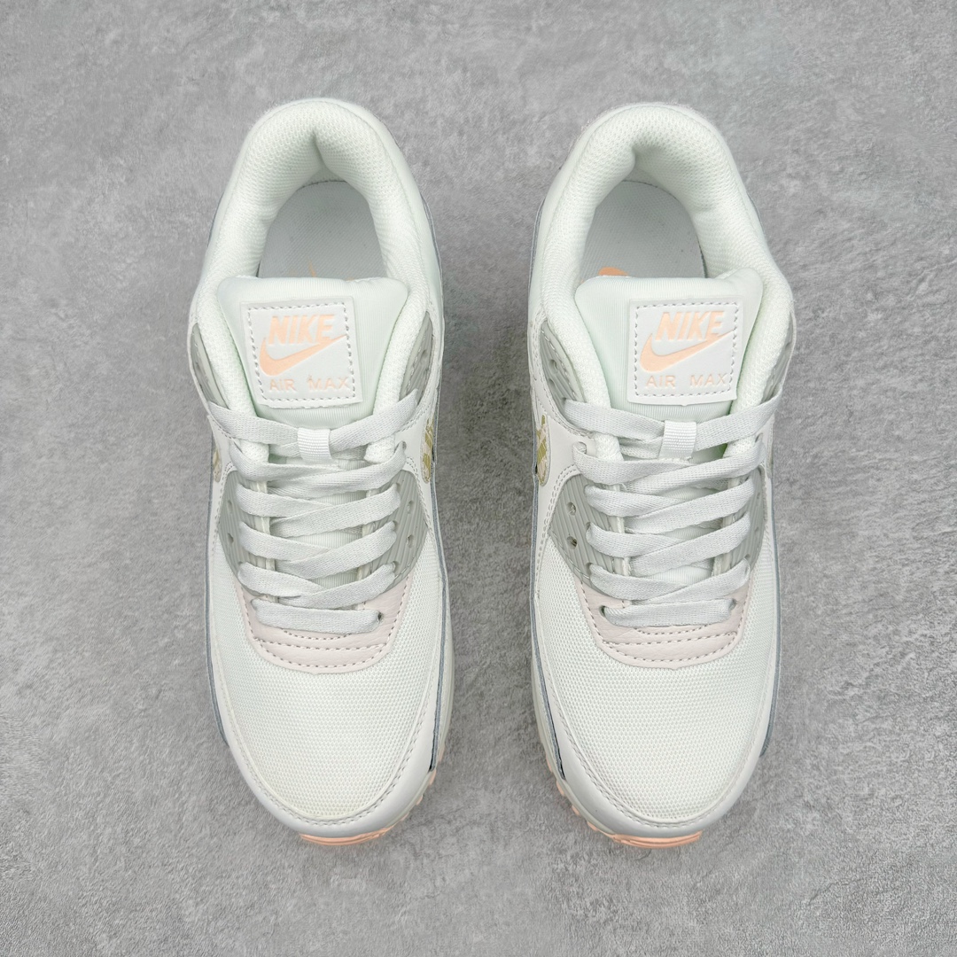 图片[2]-＃MX版 NK Air MAX 90 气垫复古减震跑步鞋 616730-012 经典重温 独家陆续补货 外单专供大厂出品 品质稳定 一百余色 终端操作 Air Max 90于1990年推出 来自Air Max系列 在Air Max 1的基础上改进而得 增加了气垫面积 外型上也更为流线 最特別的就是加入了菱纹塑胶嵌板 为Air Max 90增添了许多潮流气息 皮革鞋面 造就出色耐穿性和支撑力 Max Air缓震配置搭配泡棉中底 令Air Max 90轻盈而舒适 华夫格橡胶外底 铸就Air Max 90非凡的抓地力 而Air Max 90不仅是一双跑鞋 它成功跨越了时间的演进 成为了球鞋文化与潮流圈中最熟为人知的鞋款之一 尺码：36 36.5 37.5 38 38.5 39 40 40.5 41 42 42.5 43 44 44.5 45-选品中心