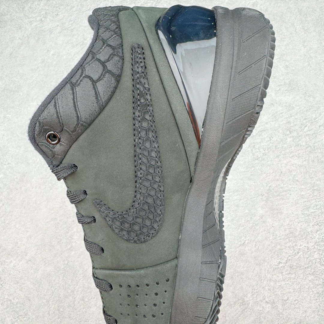 图片[7]-＃S2纯原 NK Zoom Kobe 4 \\\”Black Mamba\\\” 科比四代 黑曼巴 FQ3544-001 Zoom Turbo气垫➕后掌EVA缓震 实战配置直接拉满 原楦纸板开发 鞋身流线型、后跟塑形 区分土肥圆 原档数据3D打印 鞋面细节匹配原版 全身鞋材卡料色独家定制 唯一正确喷漆 SWOOSH NK专利Flyknit飞线科技 给予鞋身足够抗扭矩力 真实底模最大48.5 实战利器 专供海外市场 尺码：40 40.5 41 42 42.5 43 44 44.5 45 46 47.5 48.5 （脚宽、脚胖 建议买大半码）-选品中心