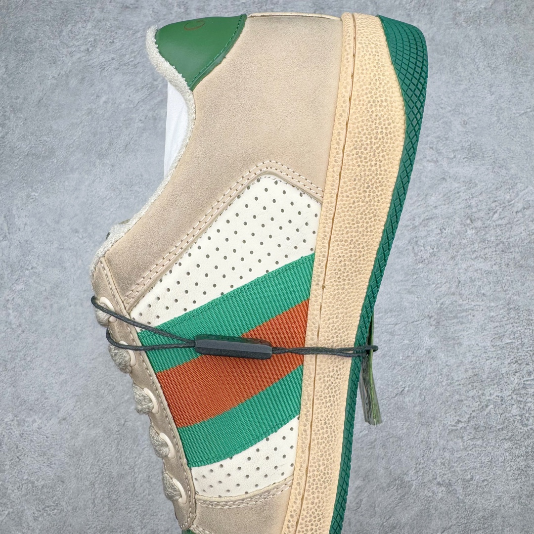 280 Gucci Distressed Screener sneaker 古驰小脏鞋系列经典原型复古百搭做旧老爹板鞋