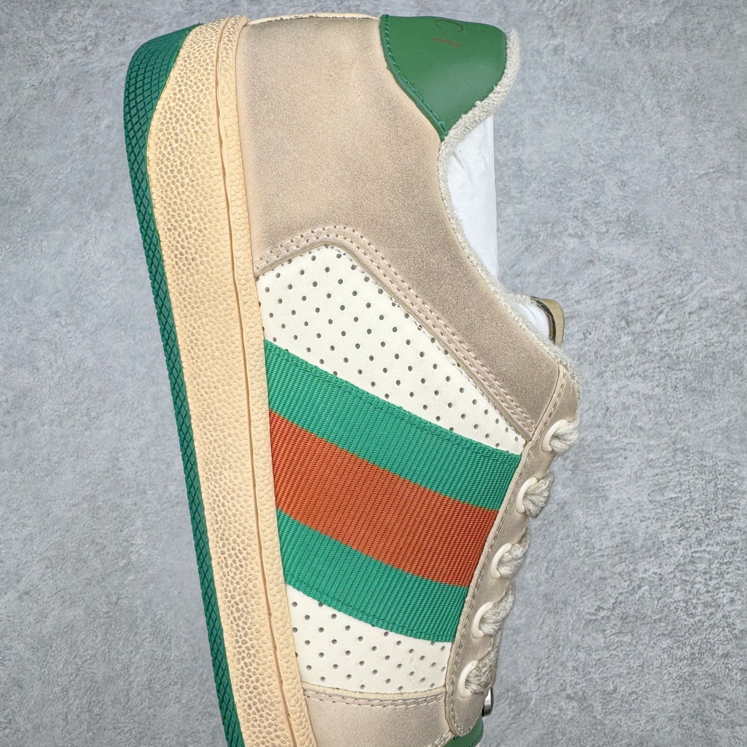 280 Gucci Distressed Screener sneaker 古驰小脏鞋系列经典原型复古百搭做旧老爹板鞋