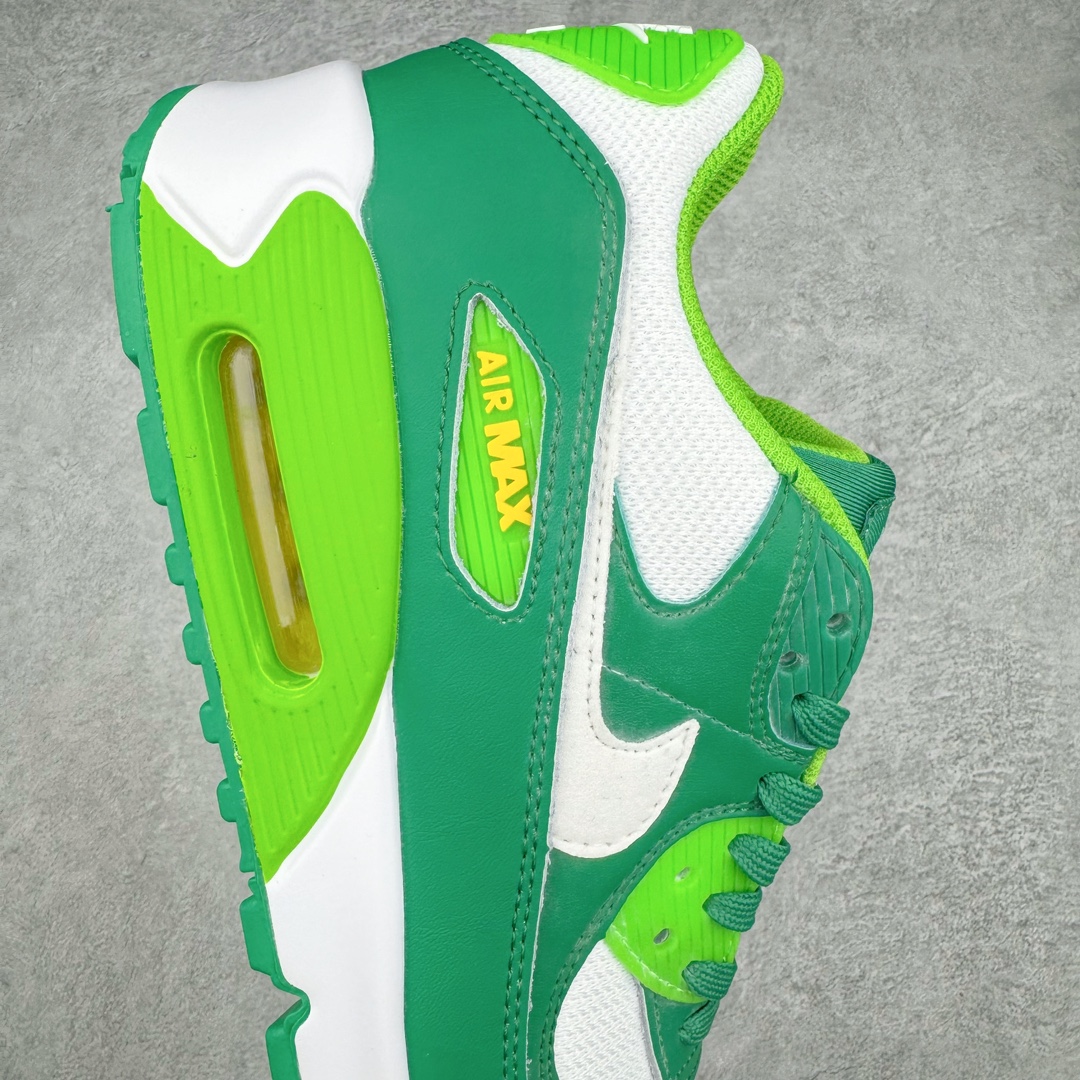 图片[6]-＃MX版 NK Air MAX 90 气垫复古减震跑步鞋 DD8555-300 经典重温 独家陆续补货 外单专供大厂出品 品质稳定 一百余色 终端操作 Air Max 90于1990年推出 来自Air Max系列 在Air Max 1的基础上改进而得 增加了气垫面积 外型上也更为流线 最特別的就是加入了菱纹塑胶嵌板 为Air Max 90增添了许多潮流气息 皮革鞋面 造就出色耐穿性和支撑力 Max Air缓震配置搭配泡棉中底 令Air Max 90轻盈而舒适 华夫格橡胶外底 铸就Air Max 90非凡的抓地力 而Air Max 90不仅是一双跑鞋 它成功跨越了时间的演进 成为了球鞋文化与潮流圈中最熟为人知的鞋款之一 尺码：36 36.5 37.5 38 38.5 39 40 40.5 41 42 42.5 43 44 44.5 45-选品中心