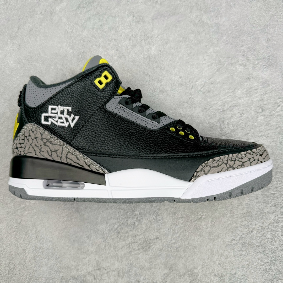 💰130 ＃PB版 福利特价‼Air Jordan AJ3 Retro 俄勒冈黑绿鸭子 594-282232 市场中端王者 全套原纸板楦头开发 原厂大底磨具加持立体防滑纹理 原装可视Air Sole气垫 原汁原味最完美的三代版型 唯一正确鞋头趴度弧度高度鞋身腰线 此版本只针对中端市场 皮料材质有所更替 其他数据细节工艺流程均保持一致 绝不口嗨 细节品控鞋型随意秒杀市面3XX 4XX 原厂TPU后跟饰片 正确内里反口里网布 皮料菱角分明不变形无多余毛边 正确手工大底描漆拉丝 市场唯一原厂鞋扣模具 原厂织唛标 原厂飞人电绣工艺 尾指中部跳三针 独家绑鞋带手法 印刷中底布 四线拉帮 米色美纹纸贴合固定 进口港宝加持 后跟自然饱满 全鞋荧光划线卡点 追求极致完美 每一双都是工艺品 多重QC质检 超越公司货的品控标准 实实在在的免检产品 尺码：40 40.5 41 42 42.5 43 44 44.5 45 45.5 46 47.5 编码：by2936000-运动鞋