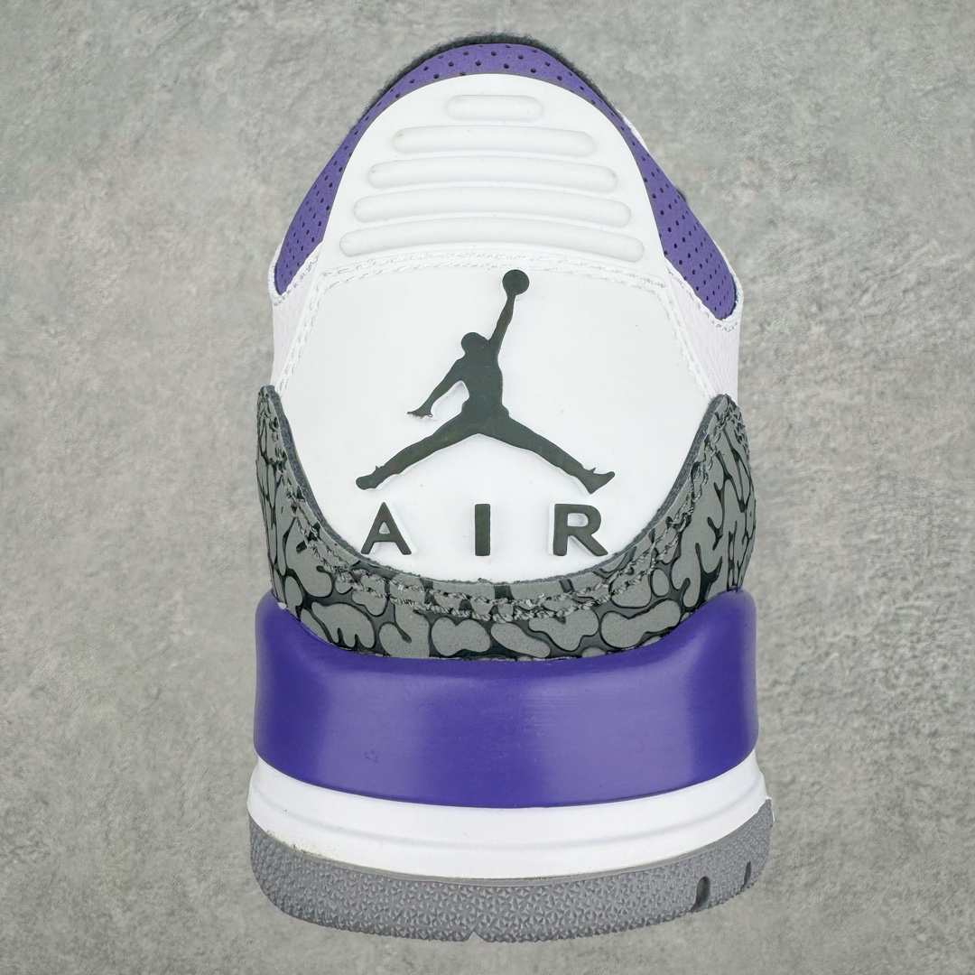 图片[8]-＃PB福利特价 Air Jordan AJ3 Retro 市场中端王者 全套原纸板楦头开发 原厂大底磨具加持立体防滑纹理 原装可视Air Sole气垫 原汁原味最完美的三代版型 唯一正确鞋头趴度弧度高度鞋身腰线 此版本只针对中端市场 皮料材质有所更替 其他数据细节工艺流程均保持一致 绝不口嗨 细节品控鞋型随意秒杀市面3XX 4XX 原厂TPU后跟饰片 正确内里反口里网布 皮料菱角分明不变形无多余毛边 正确手工大底描漆拉丝 市场唯一原厂鞋扣模具 原厂织唛标 原厂飞人电绣工艺 尾指中部跳三针 独家绑鞋带手法 印刷中底布 四线拉帮 米色美纹纸贴合固定 进口港宝加持 后跟自然饱满 全鞋荧光划线卡点 追求极致完美 每一双都是工艺品 多重QC质检 超越公司货的品控标准 实实在在的免检产品 尺码：40 40.5 41 42 42.5 43 44 44.5 45 45.5 46 47.5-选品中心