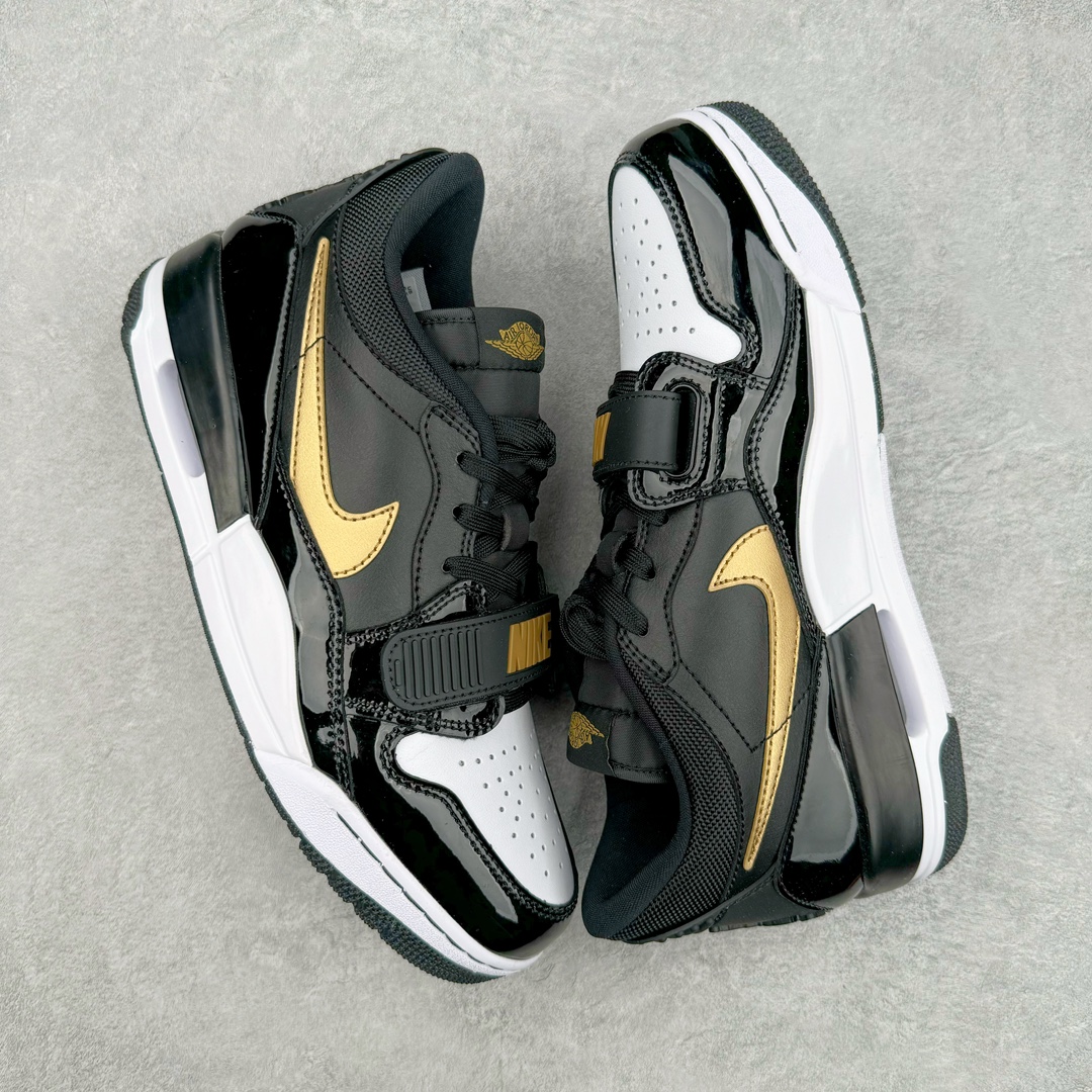 图片[3]-＃PB版 福利特价 Air Jordan Legacy AJ312 Low 低帮复古篮球鞋 市场最强独一档产物 全套原纸板楦头开发 原厂大底磨具加持立体防滑纹理 原档数据后跟TPU子母扣魔术贴 原装可视Air Sole气垫 原汁原味最完美的312代版型 唯一正确鞋头趴度弧度高度鞋身腰线 进口港宝加持 后跟自然饱满 全鞋荧光划线卡点 追求极致完美 每一双都是工艺品 多重QC质检 超越公司货的品控标准 实实在在的免检产品 鞋身采用了皮革材质打造 横跨鞋面的魔术贴十分吸睛 侧面的Swoosh Logo的一部分被鞋面遮挡了一部分 颇具玩味 魔术贴上标有NK标识 而鞋舌上是Jordan的经典红色飞翼Logo 后跟和鞋底均采用了AJ3的设计 后跟上同样也使用了经典的爆裂纹图案 尺码：36 36.5 37.5 38 38.5 39 40 40.5 41 42 42.5 43 44 44.5 45 46 47.5-选品中心