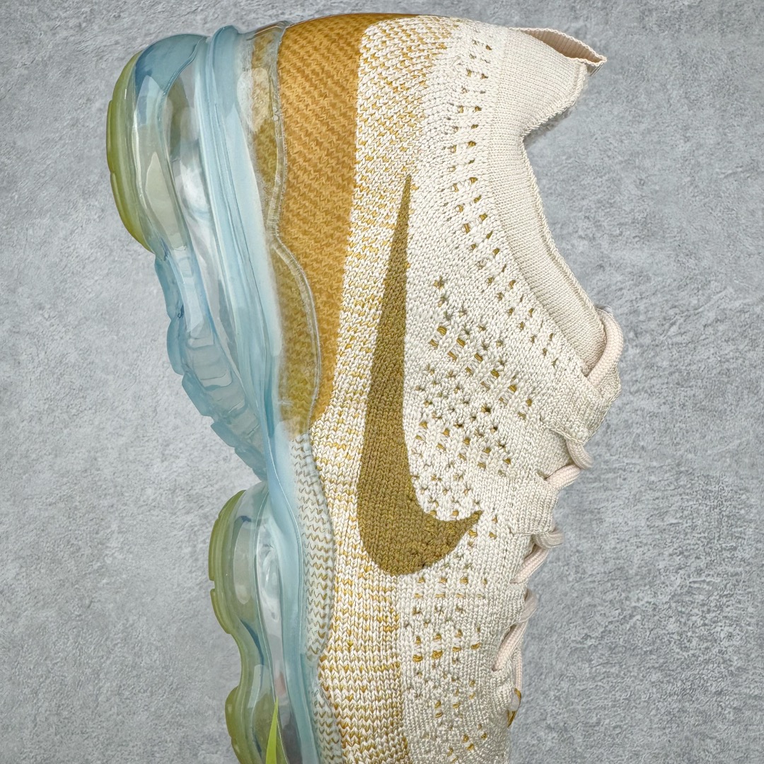 绿X纯原NKAirVaPorMax2023FlyknitFK2023款大气垫系列低帮针织休闲运动全掌气垫