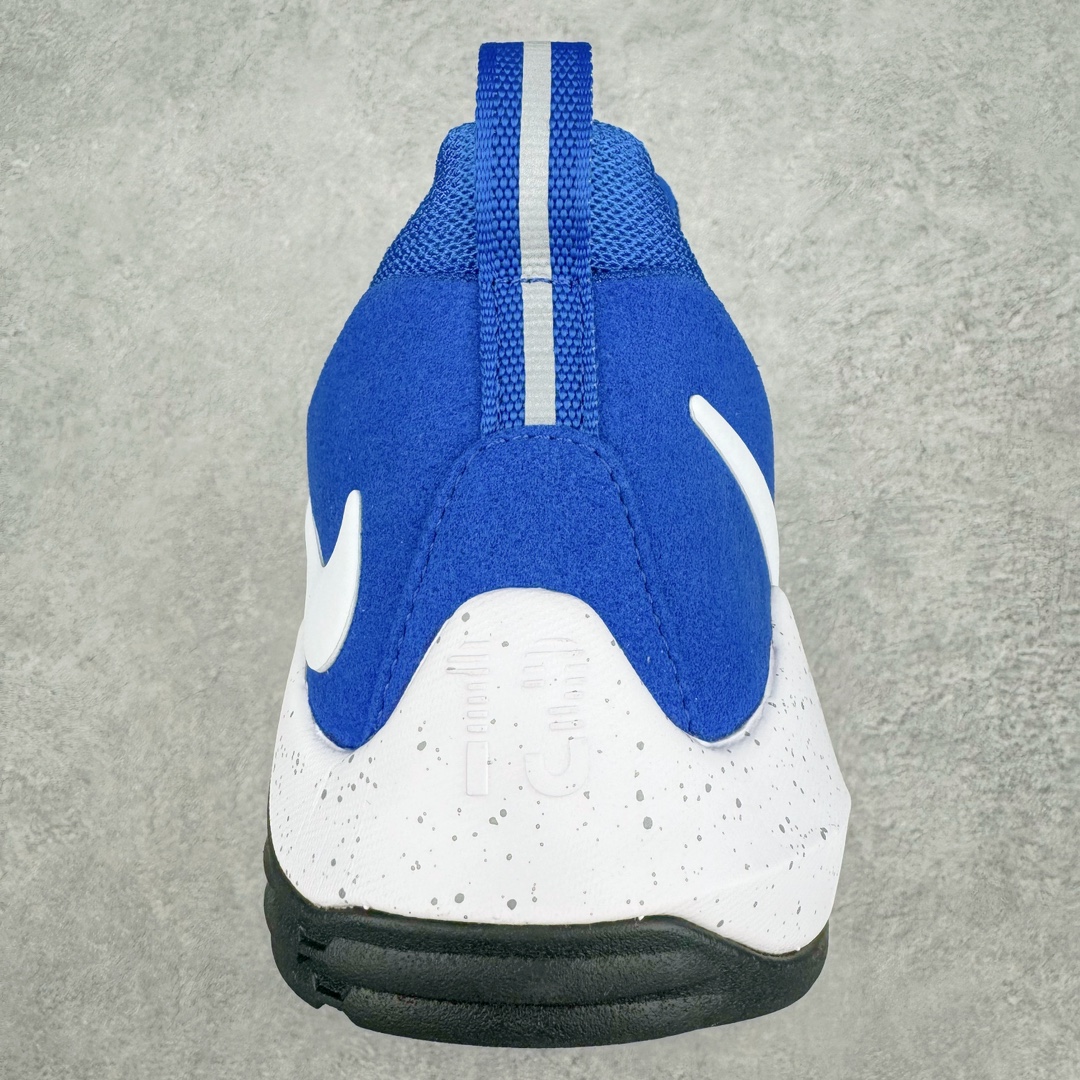 图片[8]-＃K版纯原福利 NK Paul George PG1 保罗乔治一代签名篮球鞋 蓝白 878627-400 网眼布面与麂皮材质拼接合成的鞋身充满质感 鞋面与鞋底的鱼鳞纹路、携带扣的浮标形状设计的灵感来自于乔治最大的个人爱好一钓鱼 鞋身的F引ywire动态飞线与大绑带设计为球鞋提供了非常优秀的包妻和稳定性 中底则使用了Phylon泡棉加前掌Zoom Air气垫 带来轻盈而富有回弹力的缓震效果 球鞋后部的3M反光条设计则寓意着他那次著名的受伤事件 尺码：39 40 40.5 41 42 42.5 43 44 44.5 45 46-选品中心