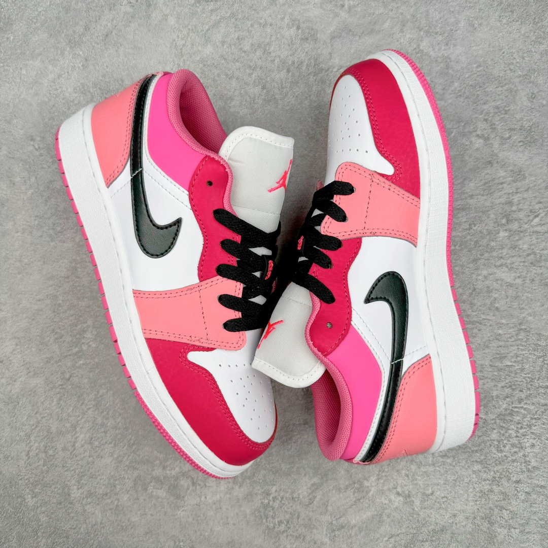 ＃DT纯原 Air Jordan AJ1 Low 低帮 红粉 -162 终端优势供应 市面中低帮最具代表