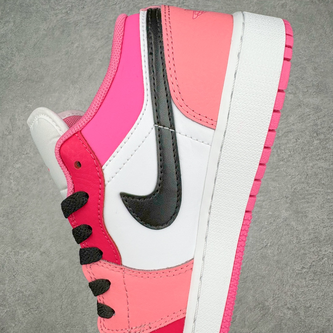 ＃DT纯原 Air Jordan AJ1 Low 低帮 红粉 -162 终端优势供应 市面中低帮最具代表