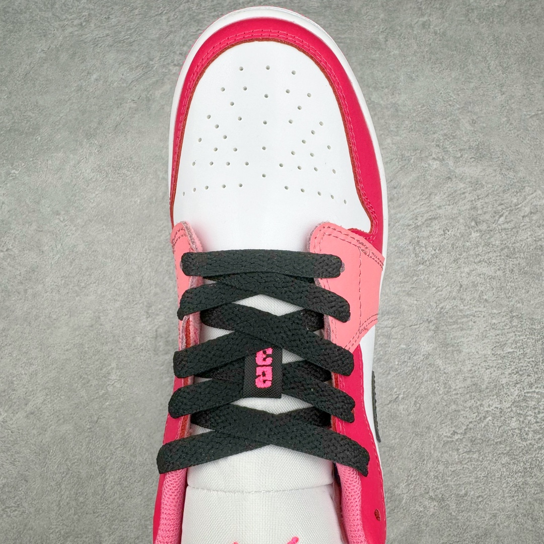 ＃DT纯原 Air Jordan AJ1 Low 低帮 红粉 -162 终端优势供应 市面中低帮最具代表