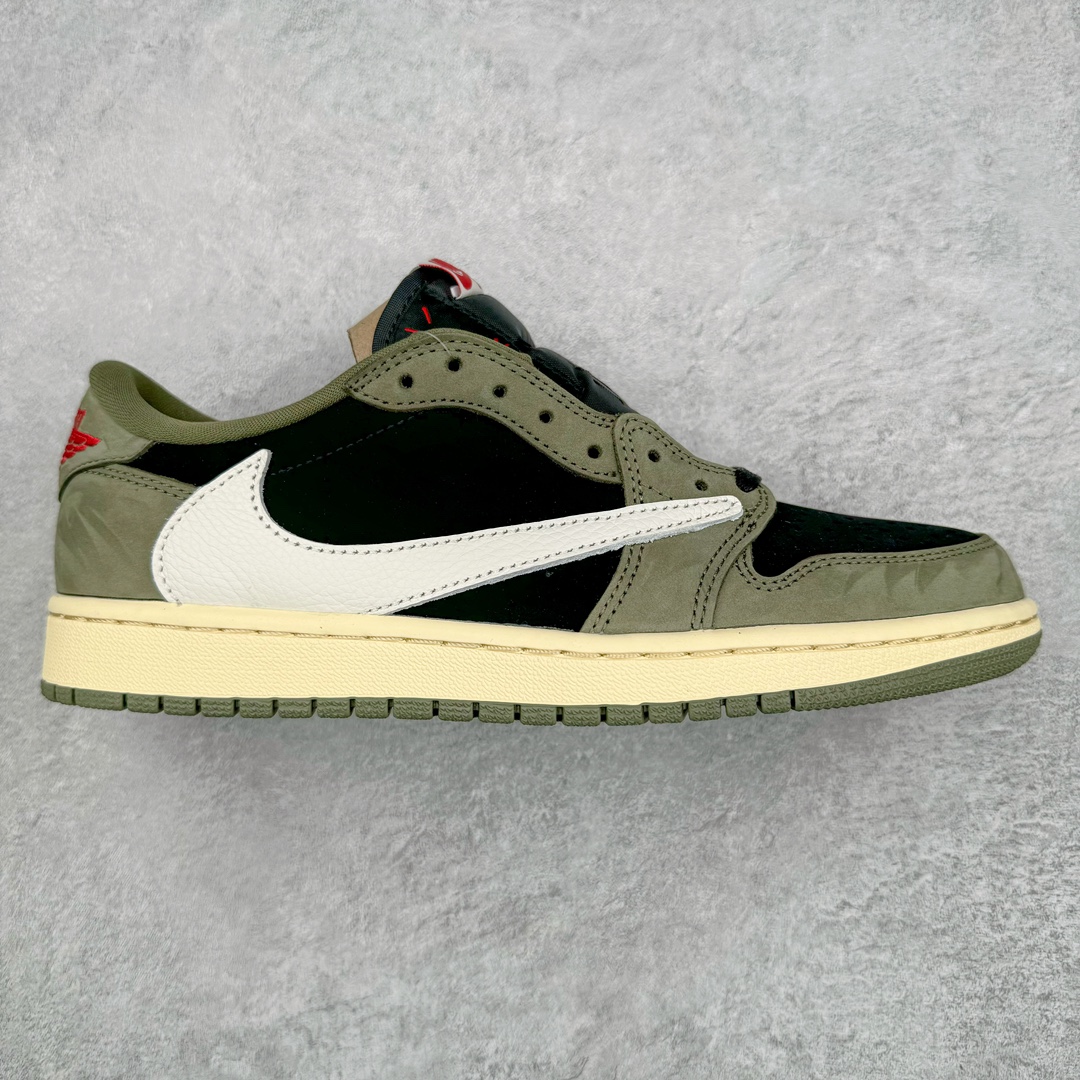 💰290 ＃Z版纯原 Travis Scott x Air Jordan AJ1 Low OG SP TS联名军绿倒钩7.0低帮 DM7866-002 外贸特供 原楦原纸板开发 极致一眼正品既视感 原厂皮料 原厂拉帮工艺 全部采用原厂电脑车 针距 边距完全同步原鞋 特供皮料一致原鞋 鞋面清洁度最高QC检验标准 控制溢胶 飞翼3D高频深度立体 鞋盒、防尘纸  均采购来自原厂 Size：40 40.5 41 42 42.5 43 44 44.5 45 46 47.5 编码：by3936060-运动鞋