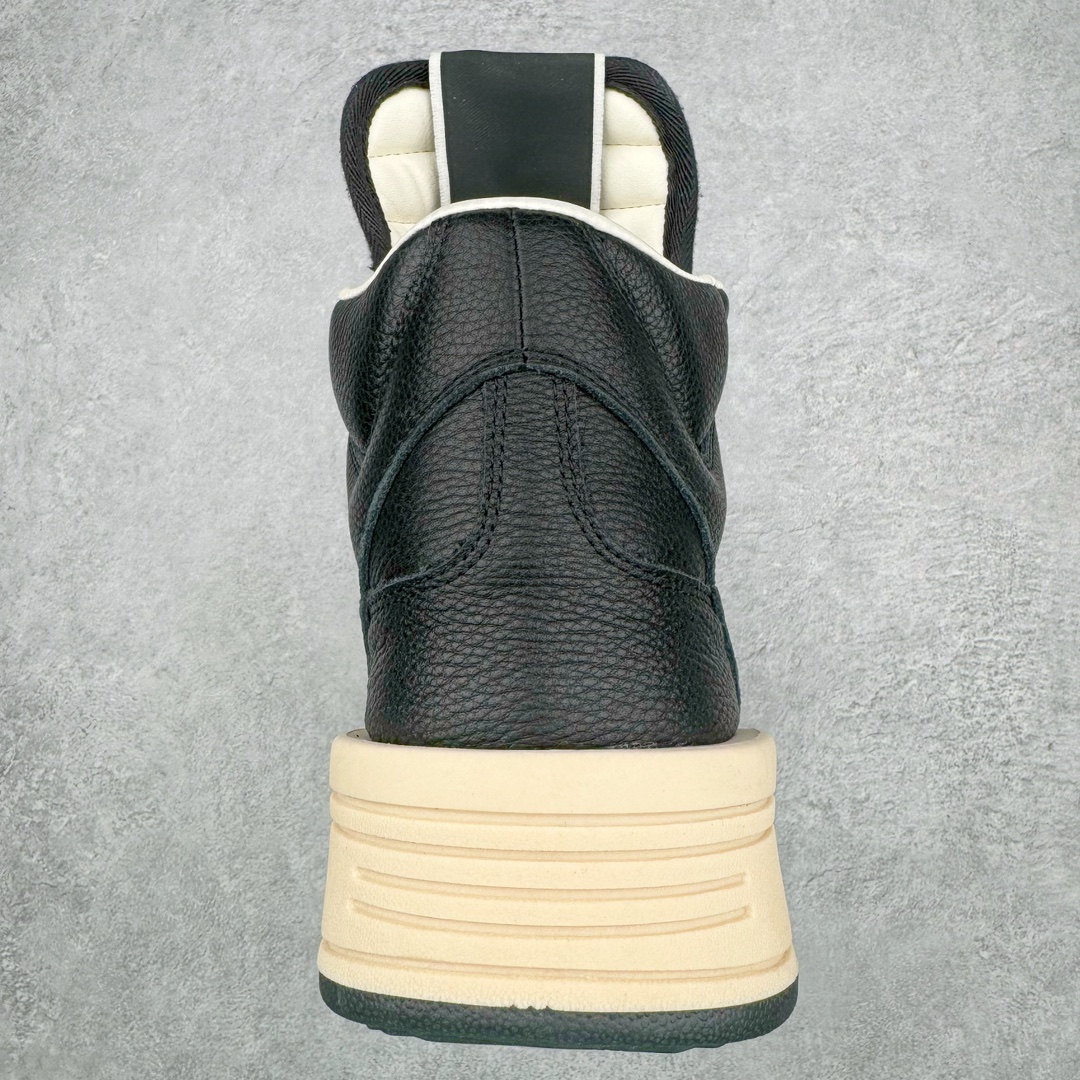 图片[8]-＃DG纯原 Rick Owens DRKSHDW x Converse TURBODRK Weapon RO瑞克欧文斯匡威联名摩登厚底运动板鞋 黑色 以 80 年代的经典篮球鞋 Weapon 为灵感 带来新诠释 超厚鞋底 高帮鞋身以及夸张的鞋舌设计都充满 Rick Owens 式的美学 原厂楦头纸板裁片完全1：1对位复模 这样最后合模拼接的时候鞋型才能以最完美的形态展现 区别于市面上所有看图做货版本 导致整个鞋型完全不对味 臃肿肥胖 根本没有展现出原版的味道 原版的灵魂就在五角星的位置 不同码数上的比例是有区别的 原版整体是修长的 皮料根据原厂色号经过了历时 3个月无数次修改 终于调整到和原版最为接近的同色摔纹荔枝皮 因为毕竟官方多次补货 官方的皮料颜色或多或少都会有稍微的色差 属于正常现象 我们买回来的几双正品样板也会有区别 鞋底模具重新开模 独立私模三色tpu橡胶组合大底 1个码数一套模具 这样做的好处的码数比较合脚 区别市场上共码普通版本 单色同色橡胶大底 尺码：35 36 37 38 38.5 39 40 40.5 41 42 42.5 43 44 44.5 45 46-选品中心