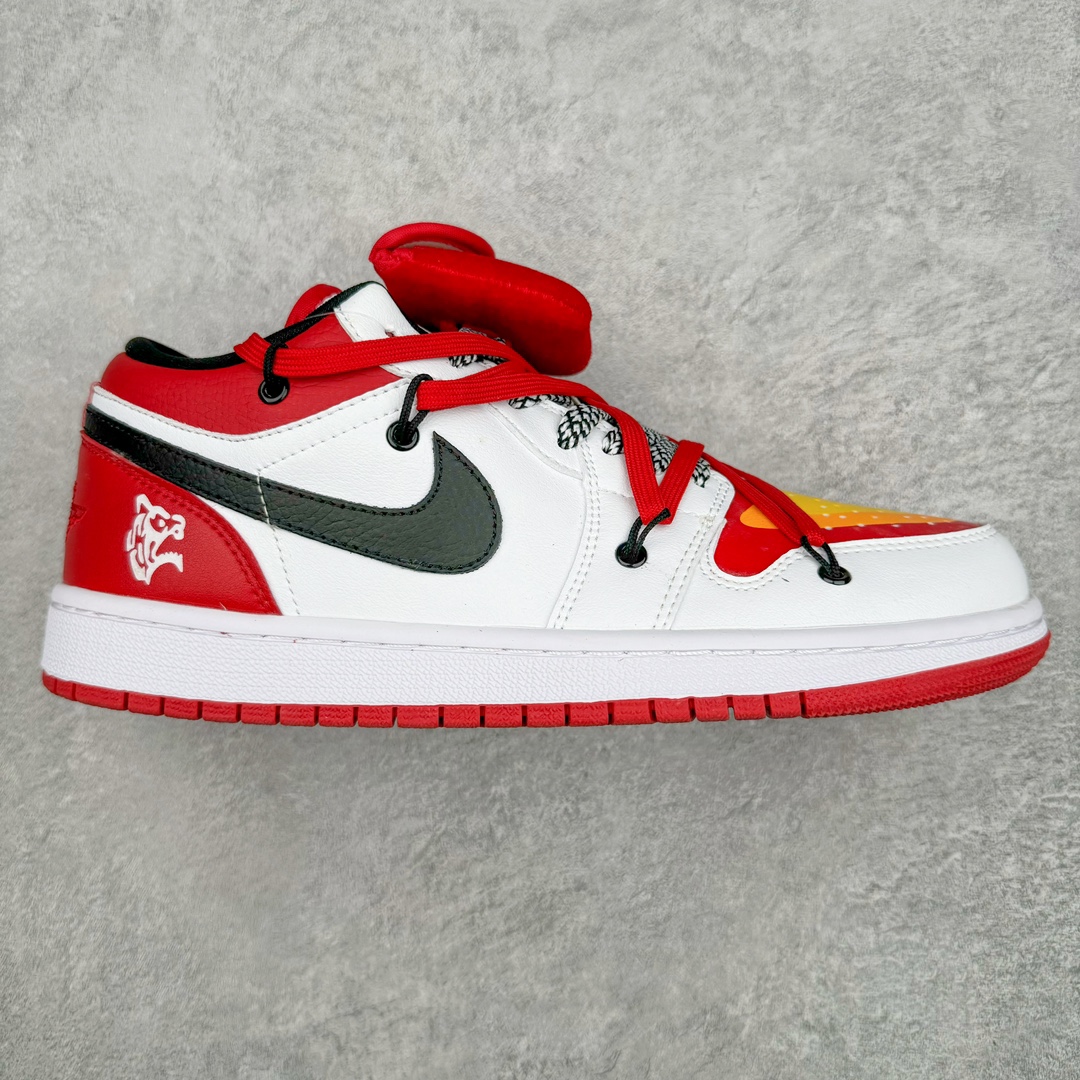 图片[7]-💰110 ＃福利特价‼Air Jordan AJ1 Low 解构绑带低帮系列 原厂内置气垫魔块 A模大底 头层小牛皮 鞋舌AJ原厂专用牛津布+AJ专用反口珍珠布+原厂无杂质高弹内里海棉+特殊封边弹力鞋带 SIZE：36 36.5 37.5 38 38.5 39 40 40.5 41 42 42.5 43 44 44.5 45 46 编码：Qby1936080-运动鞋