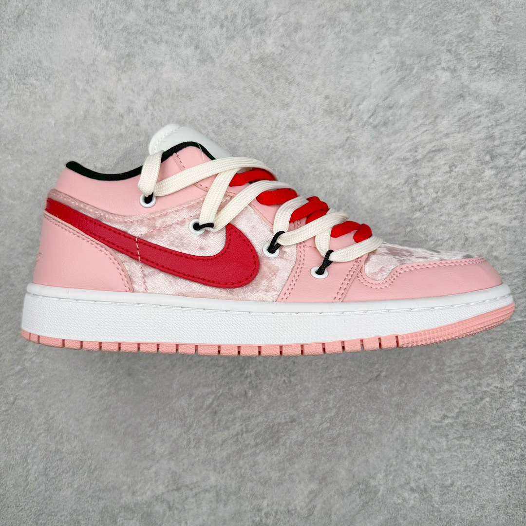 图片[2]-💰110 ＃福利特价‼Air Jordan AJ1 Low 解构绑带低帮系列 原厂内置气垫魔块 A模大底 头层小牛皮 鞋舌AJ原厂专用牛津布+AJ专用反口珍珠布+原厂无杂质高弹内里海棉+特殊封边弹力鞋带 SIZE：36 36.5 37.5 38 38.5 39 40 40.5 41 42 42.5 43 44 44.5 45 46 编码：Qby1936080-运动鞋