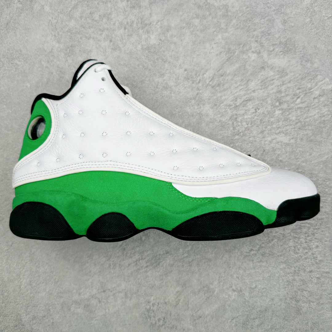 💰190 ＃DG纯原福利‼Air Jordan AJ13 Retro 雷阿伦白绿 DB6537-113 东莞大厂纯原出品 原鞋开发 版型近乎零偏差 采购原厂皮料 LOGO五金部件高价开发私模 杜绝一眼假版本 原鞋1:1开模大底共3层贴合工艺 三层中间加入海玻璃缓震鞋垫 大底采用进口一次MD而非市面二次MD低价原料成型 进口MD材料异味较少比原鞋还少 市面异味大刺鼻 Size：SIZE：40 40.5 41 42 42.5 43 44 44.5 45 46 47.5 编码：Fby2936060-运动鞋