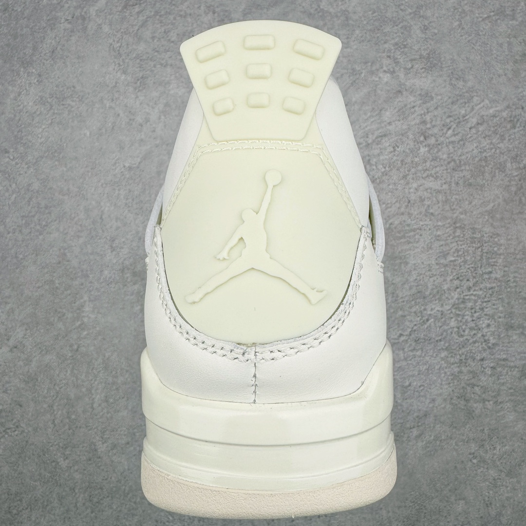 图片[8]-💰320 ＃K版纯原 Air Jordan AJ4 Retro 盐白金属扣 AQ9129-170 全新升级改良 原鞋原楦原纸板同源开发 完美呈现乔4的版型 内侧正确双色网格 还原细节 原厂皮料 正确气垫颜色 正确网格工艺 正确拉帮工艺 全鞋原装材料制作 原档案原模具打造 支持全方位与正品对比 尺码：40 40.5 41 42 42.5 43 44 44.5 45 46 47.5 编码：Aby3936090-运动鞋